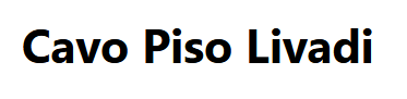 Cavo Piso Livadi