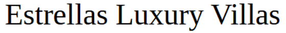 Estrellas Luxury Villas