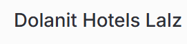 Dolanit Hotels Lalez