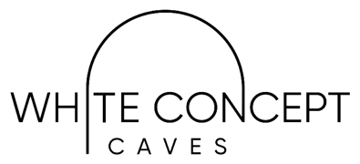 White Concept Caves