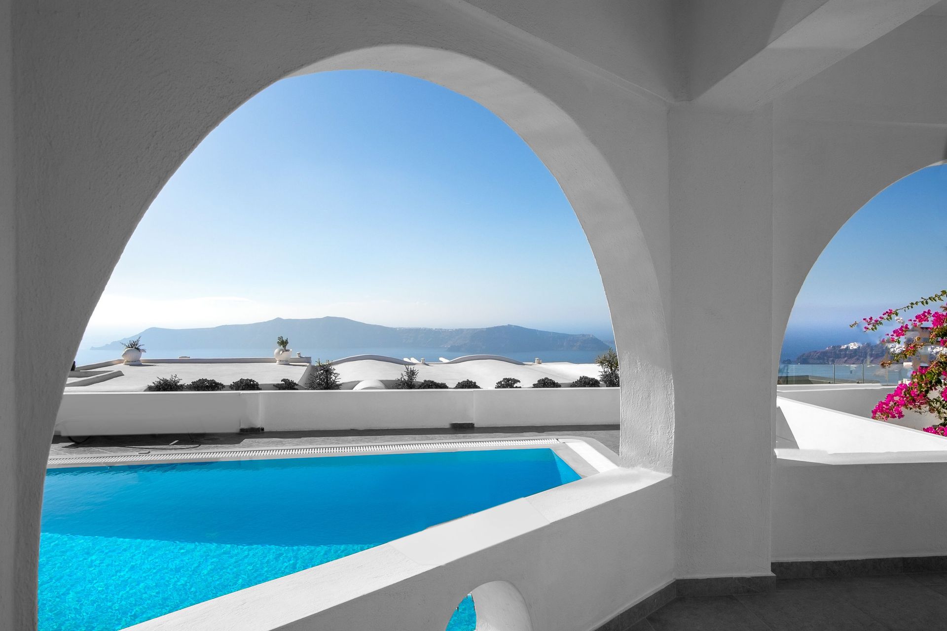 Abelonas Suite with Caldera View