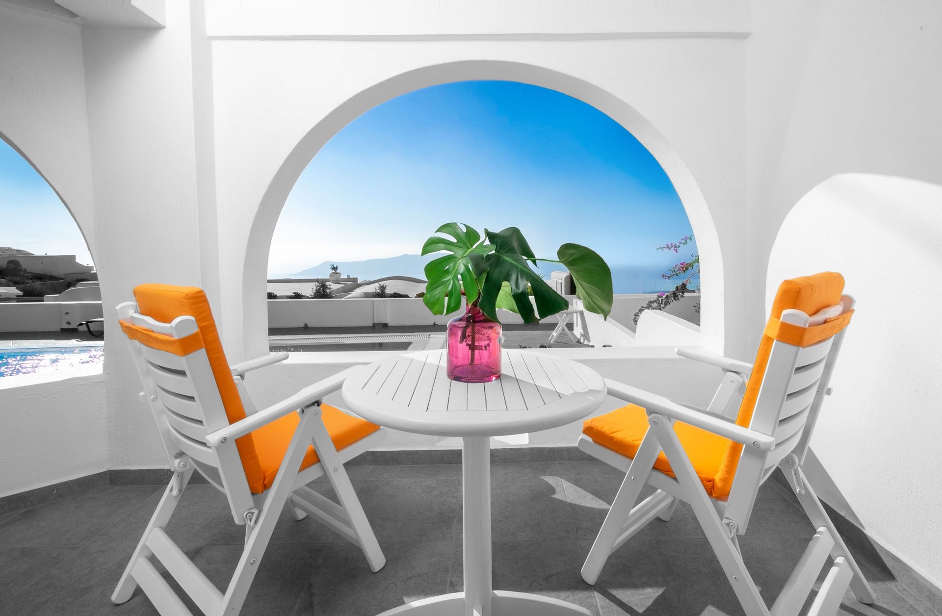 Abelonas Suite with Caldera View