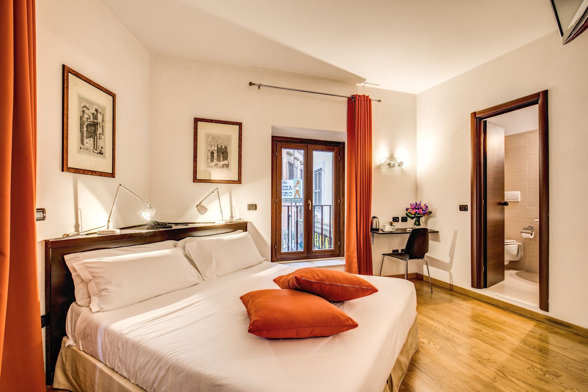 Superior Double/Twin Room In The Annexe Abruzzi Hotel Roma Book Online