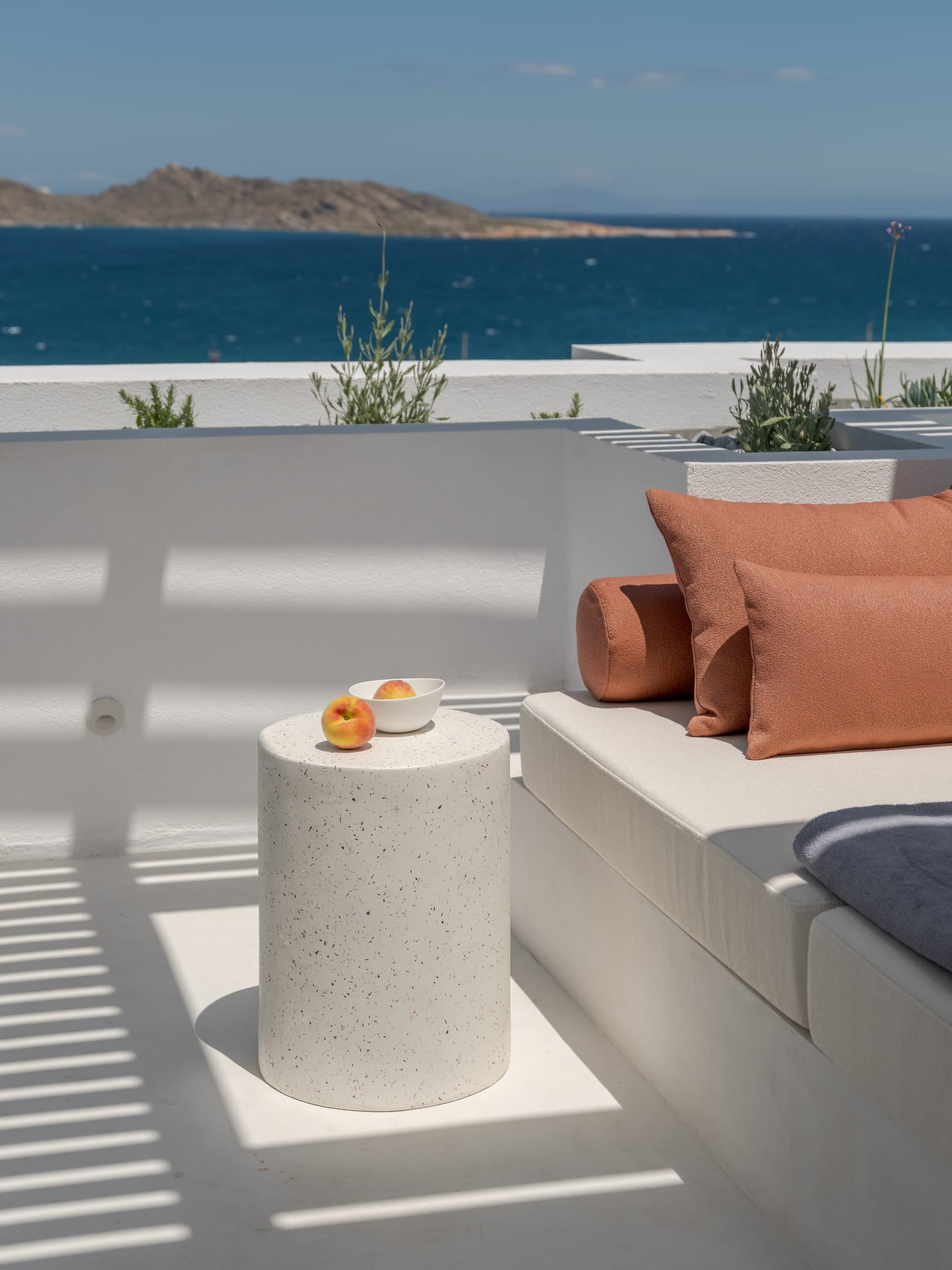 Junior Suite with Outdoor Hot tub and Partial Sea View