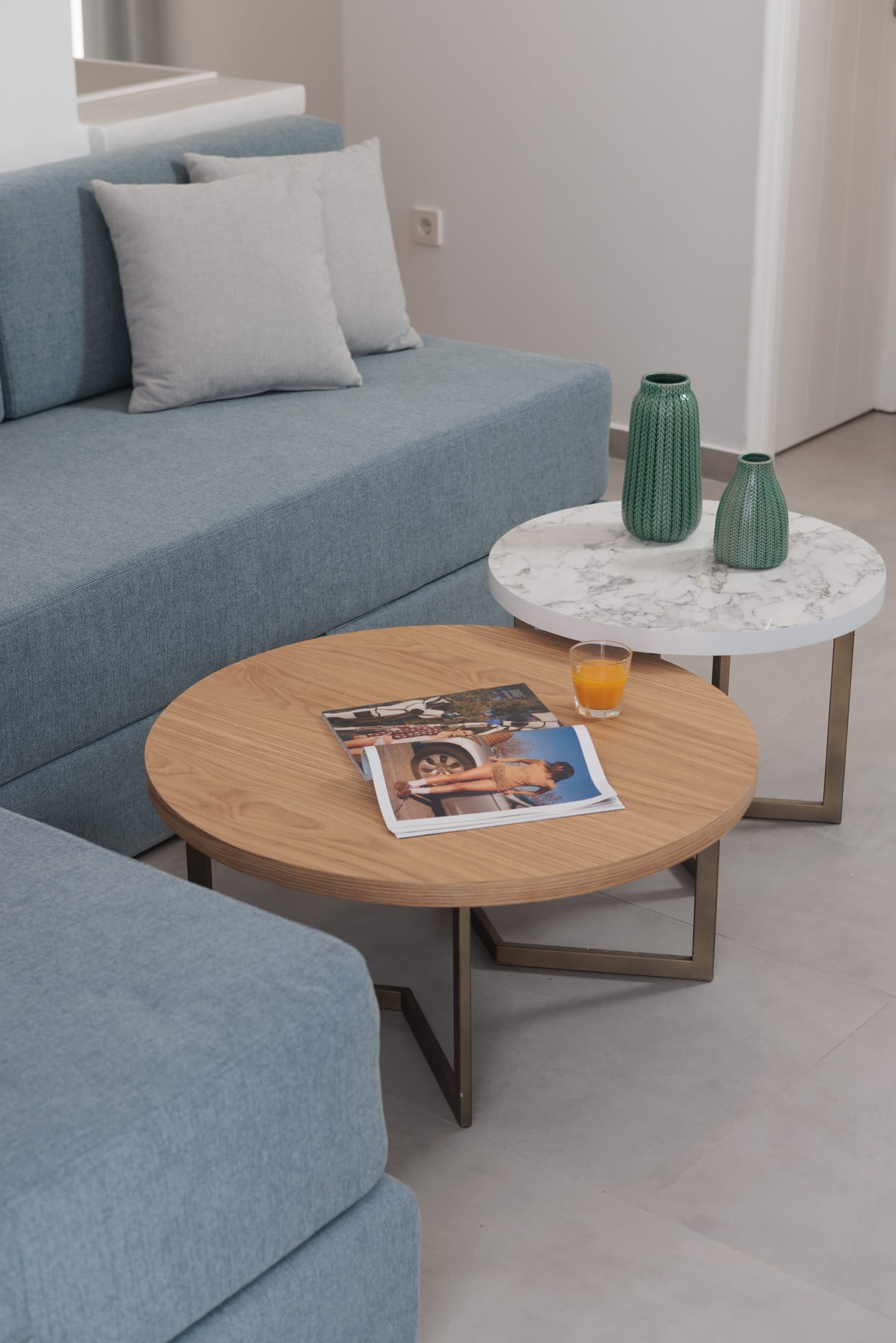 Living Suite with heated Plunge Pool