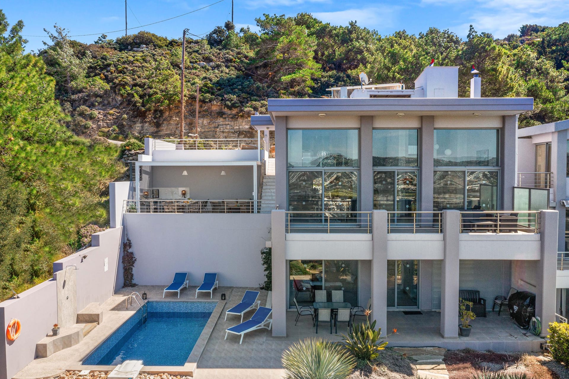 All Greek Villas Rhodes, Grčka — 4 bedroom | Villa Jane | Faliraki