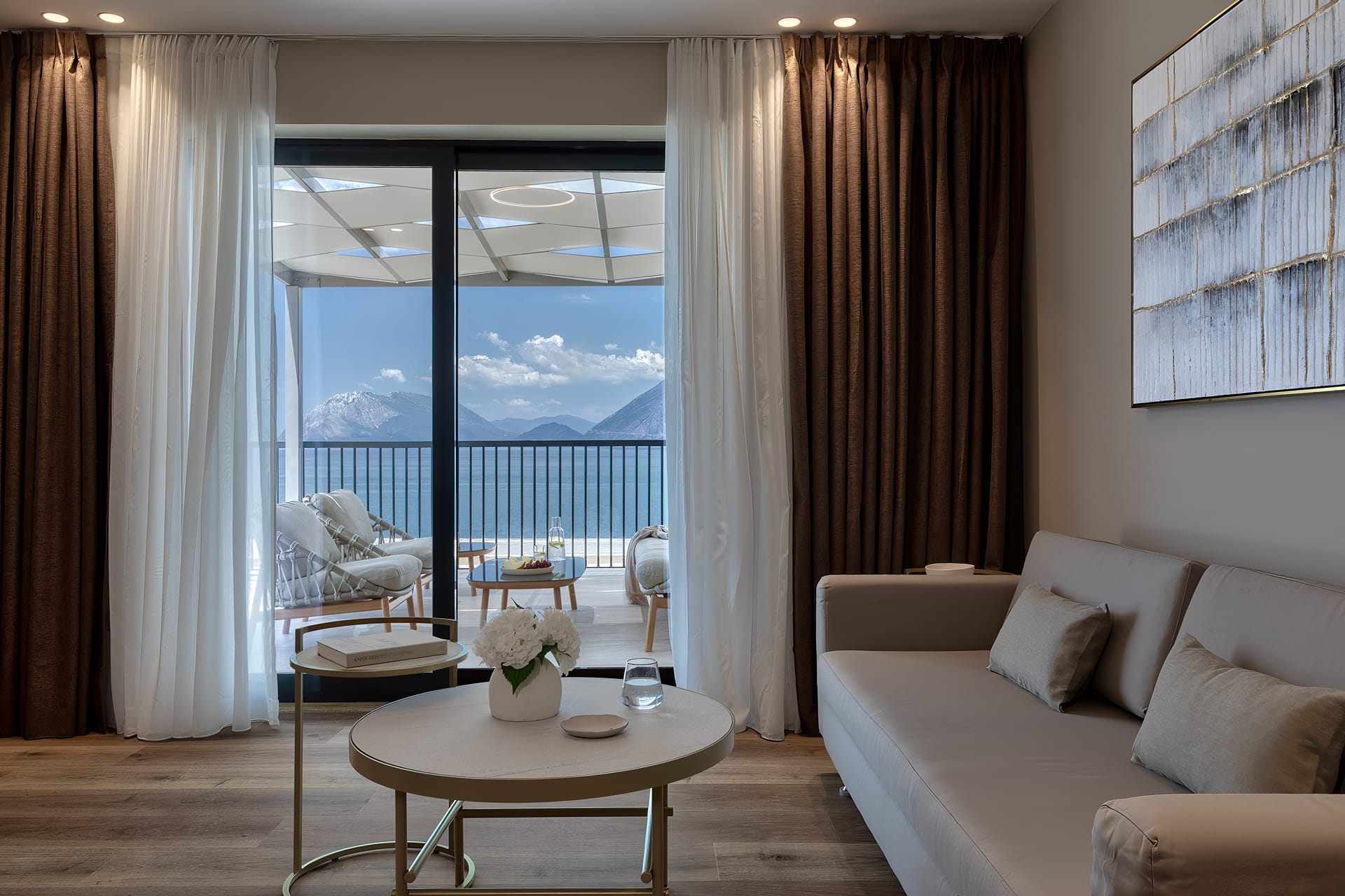 Achaia Beach Hotel, Vassilicos House of Hospitality, Kastelokampos, Patra, Grčka — Penthouse Suite