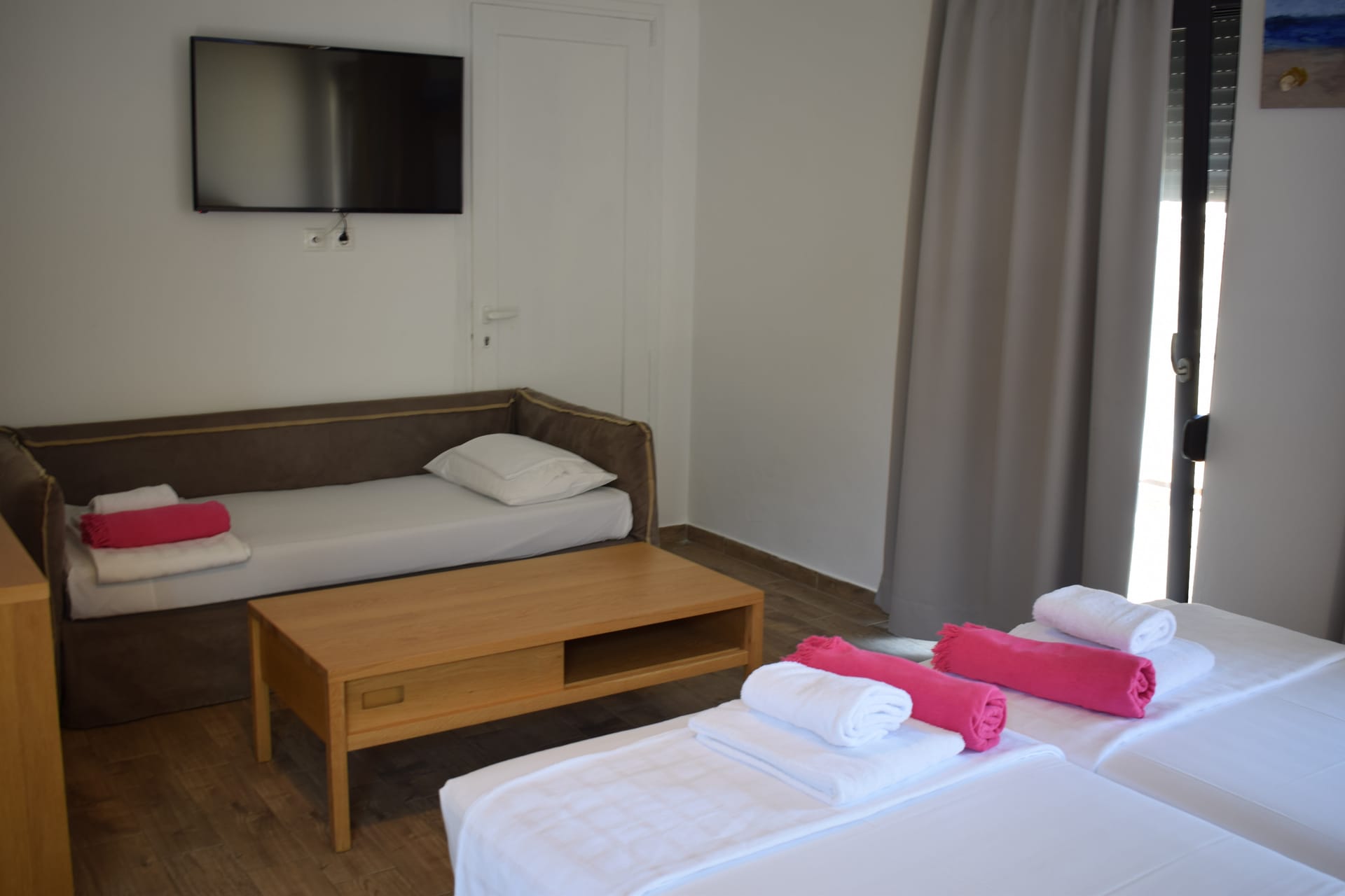 Family Room with Pool View