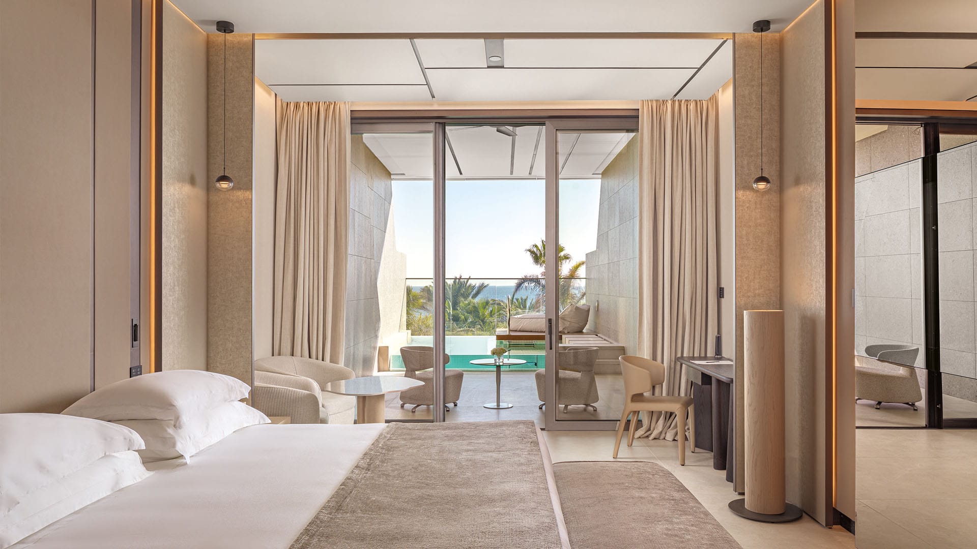 Amathus Beach Hotel Limassol, Agios Tychonas, Kipar — Junior Suite Sea View Upper Floor with Private Pool