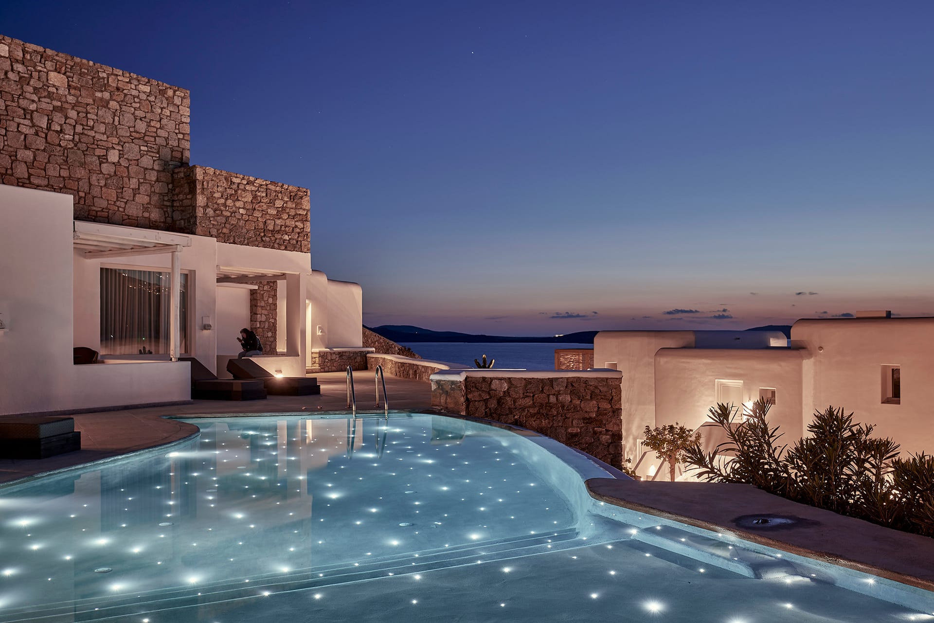 Elegant Suite with Sharing Pool (2 adults) Amazon Mykonos Resort & Spa, Greece Book Online