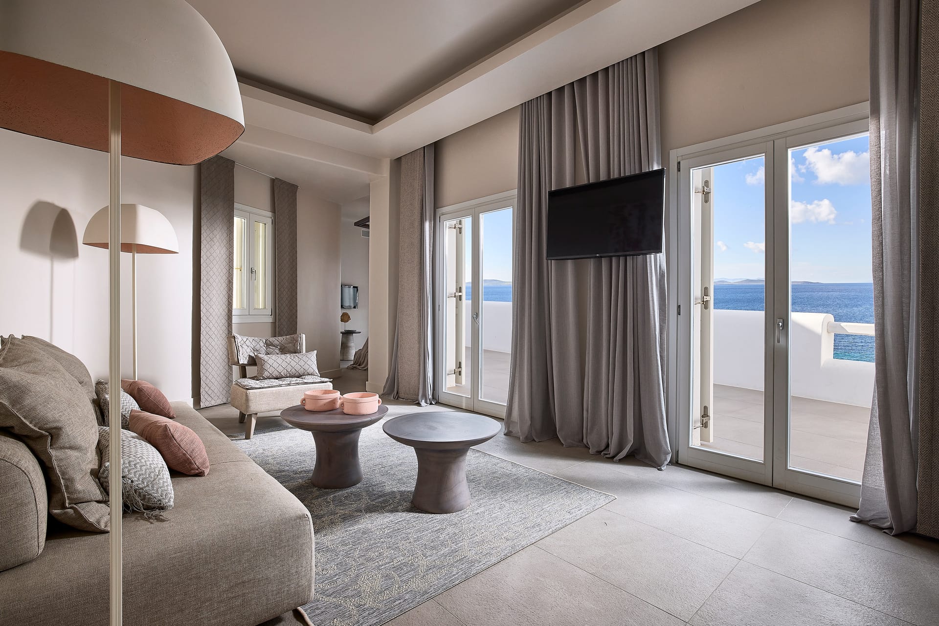 Triple sea view suite
