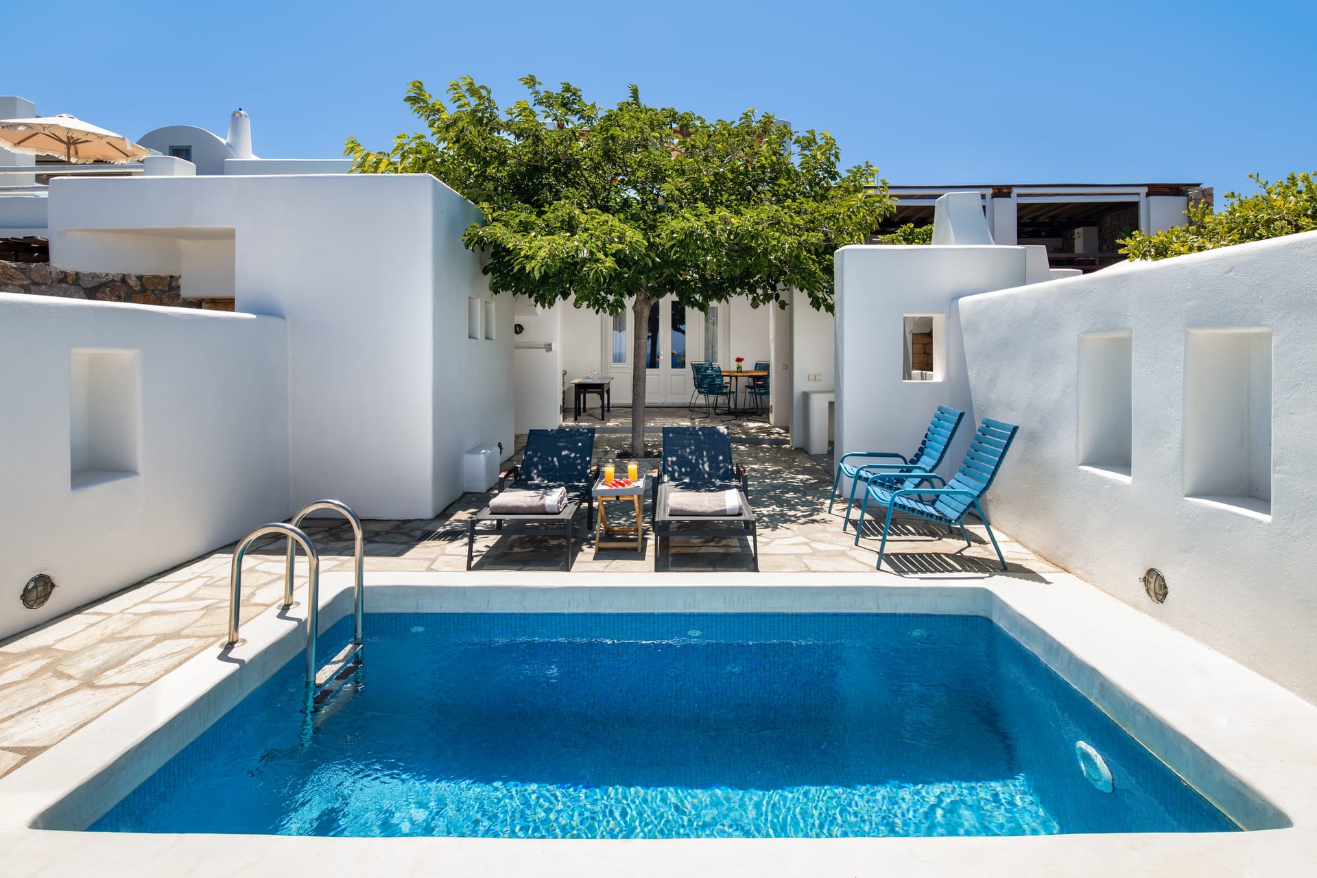 Vorias One Bedroom Suite with Private Pool&sea view with car rental package