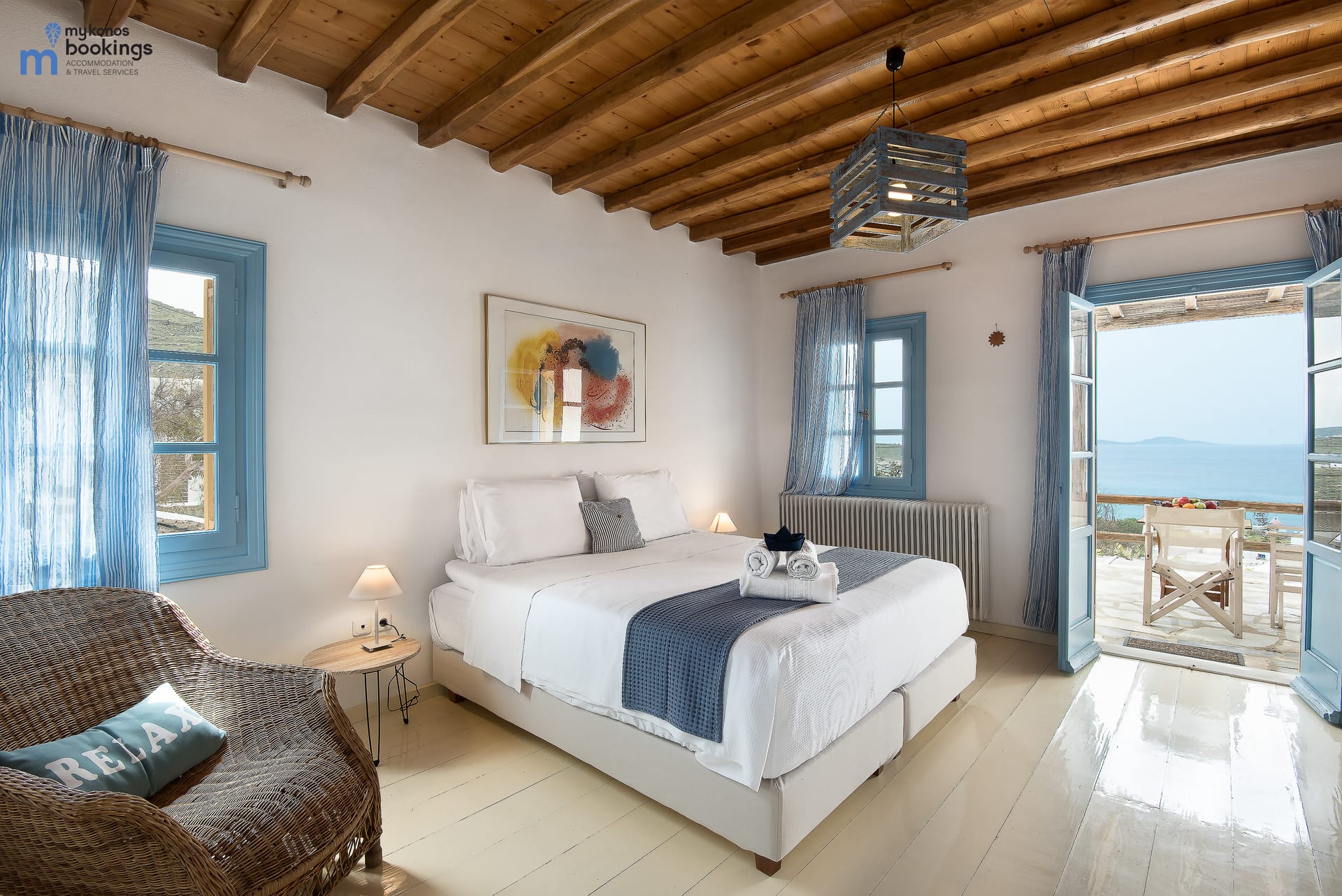 Deluxe Triple room with Sea view