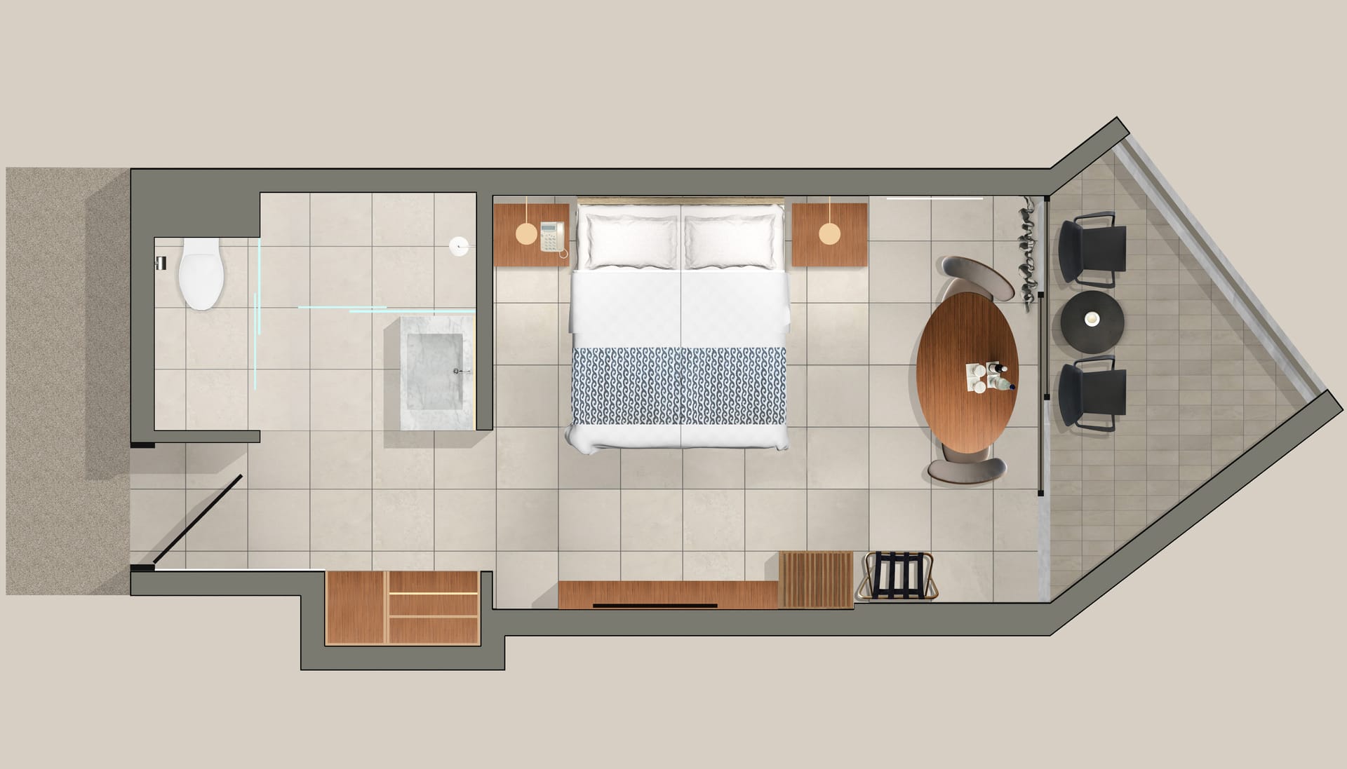 Classic Room - Sea View [2 adults +1 child]