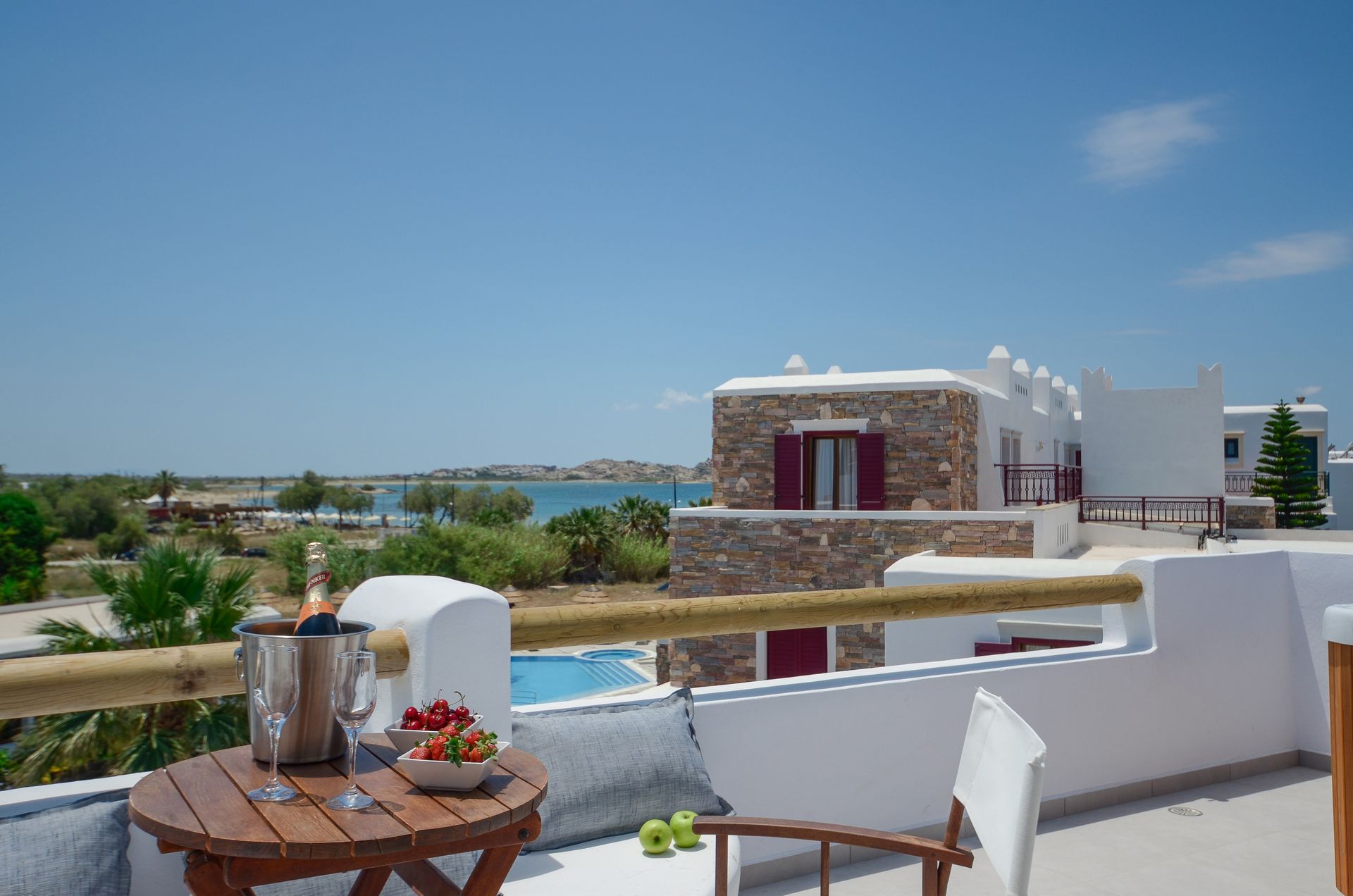 King suite sea view with outdoor hottub Argo Boutique Hotel, Naxos, Greece Book online