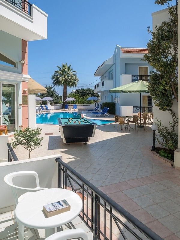 Athena Apartments Stalis Stalida Hersonissos Malia Crete Book Online Swimming Pool Table