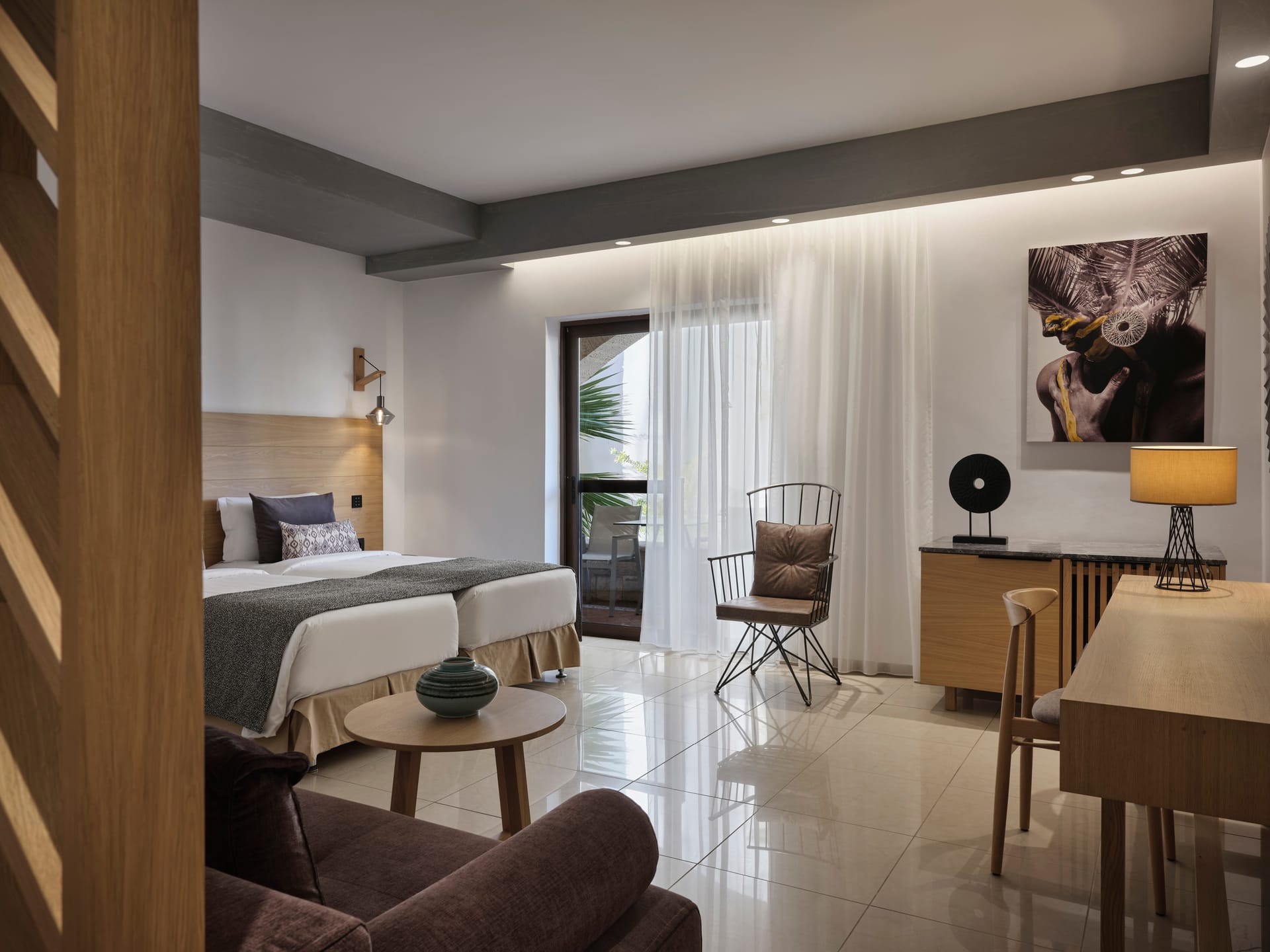 Twin / Double Room Inland View