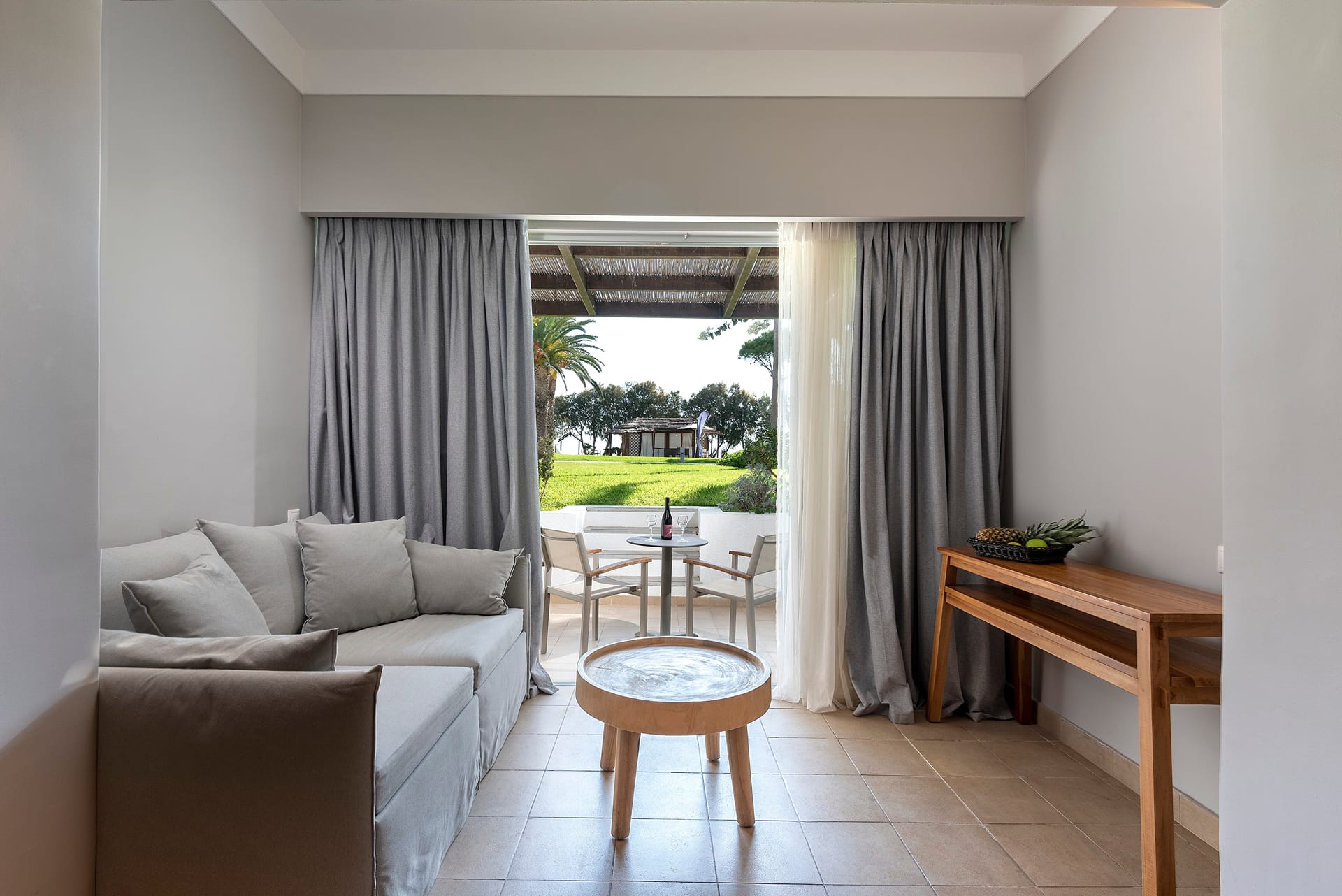 Resort Room Sliding Doors Garden view | Resort Area