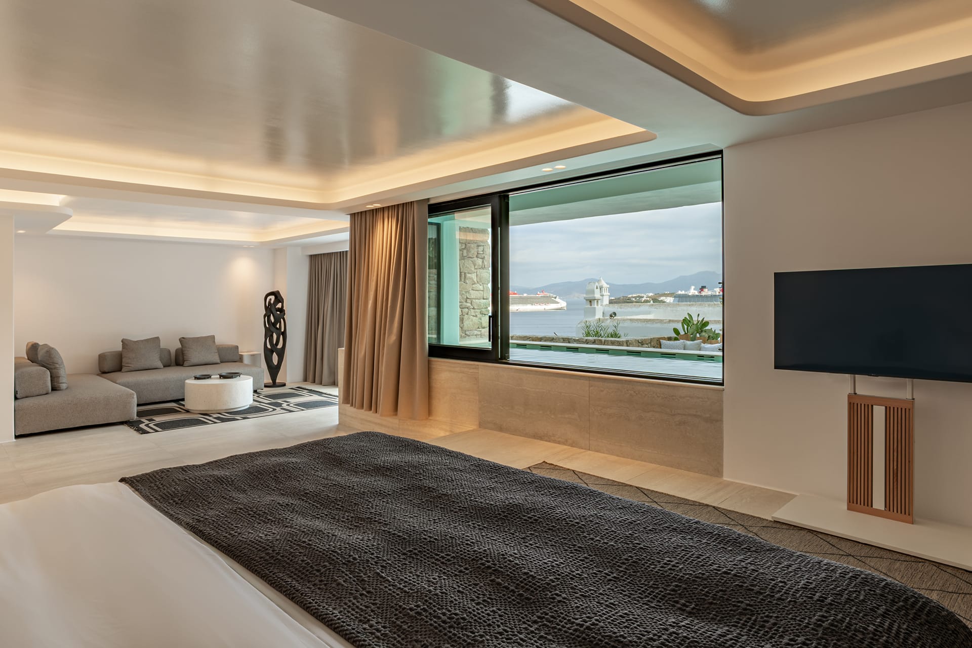 Tagoo Hills Luxury Suites, Tagoo, Grčka — King Suite with Private Pool