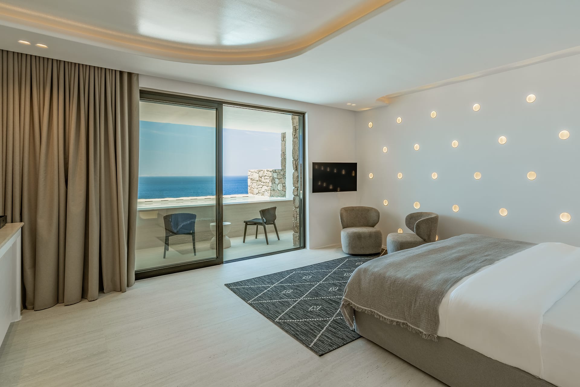 Tagoo Hills Luxury Suites, Tagoo, Grčka — Queen Suite with Private Pool
