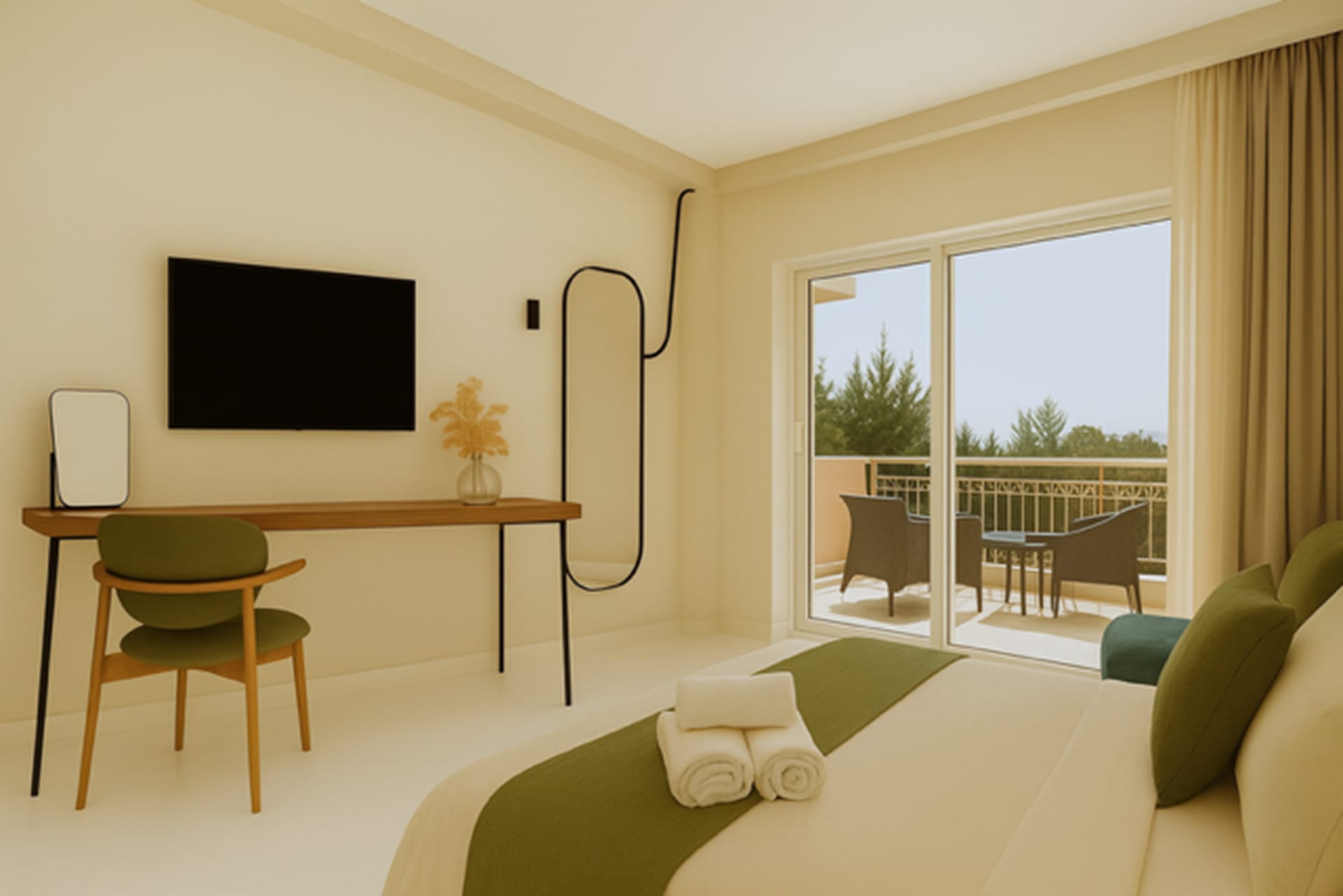 Harmony Suite with Garden View 35m²
