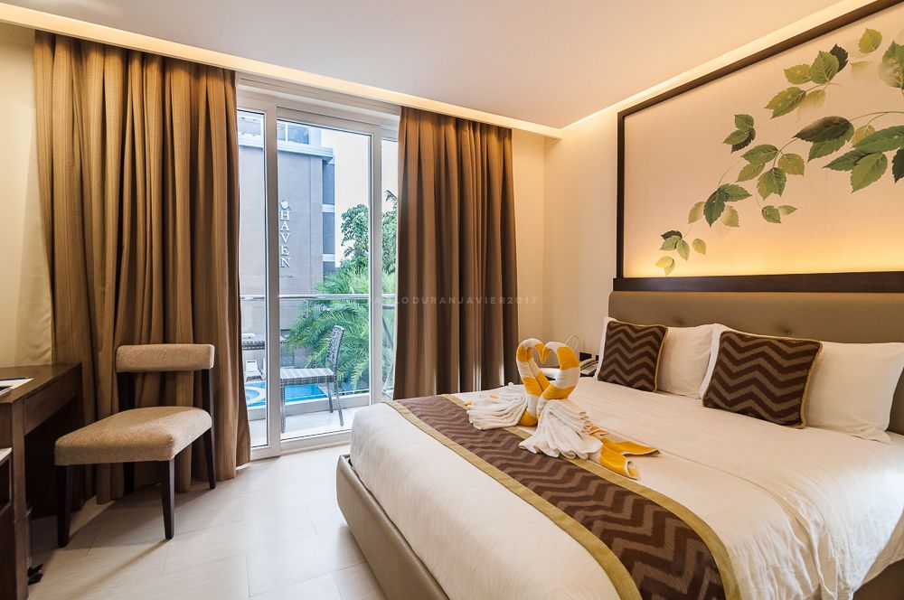 Boracay Haven Suites Deluxe Room with Pool View
