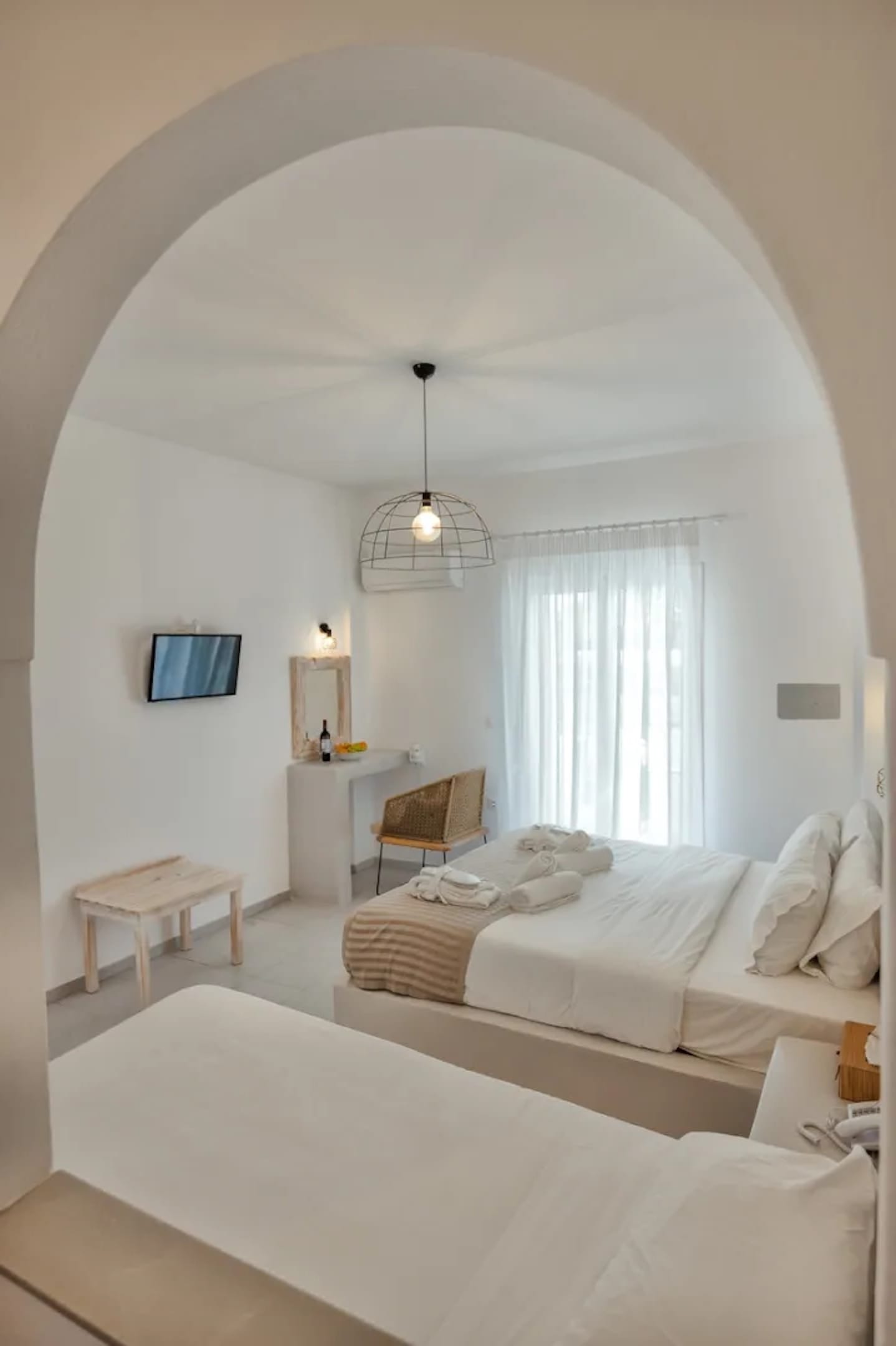 Blue Sapphire Hotel, Perisa, Grčka — Triple Room with Pool View