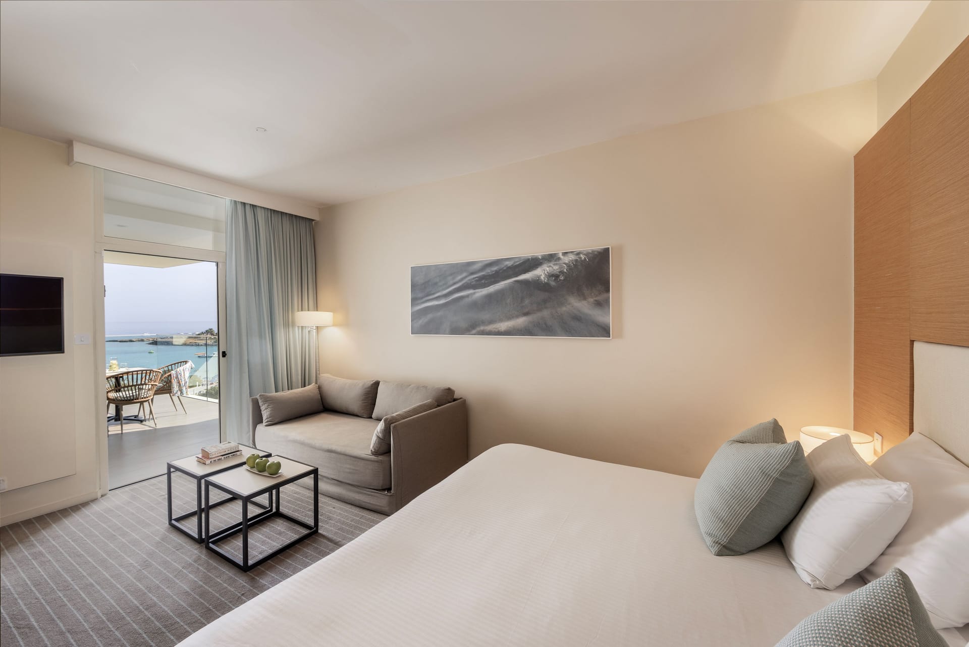 Capo Bay Beach Hotel, Protaras, Kipar — Deluxe Sea View