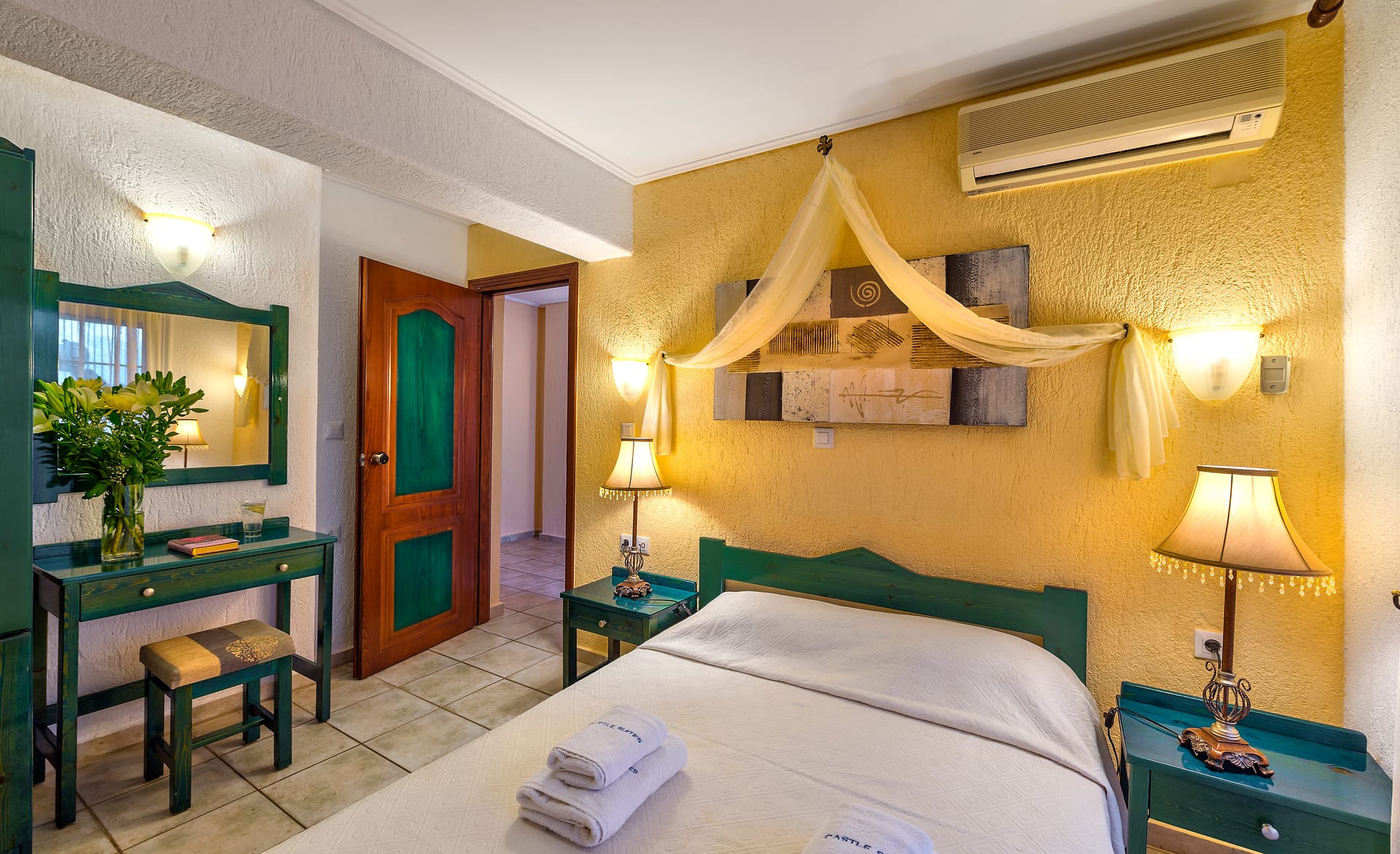 Castle Suites, Platanias, Grčka — Two Bedroom Apartment 2 Bathrooms