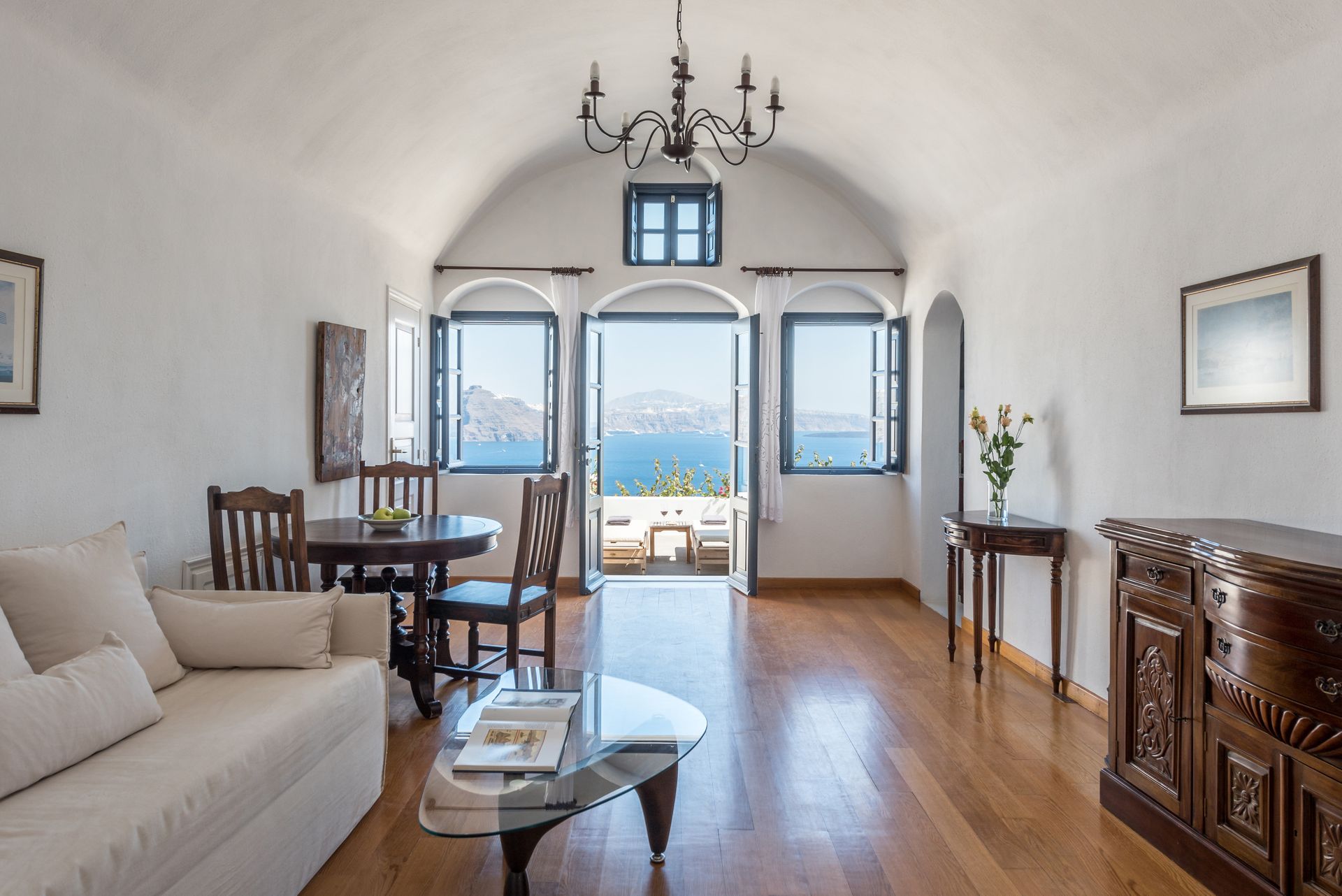 Captain's Suite with Whirlpool | Caldera View