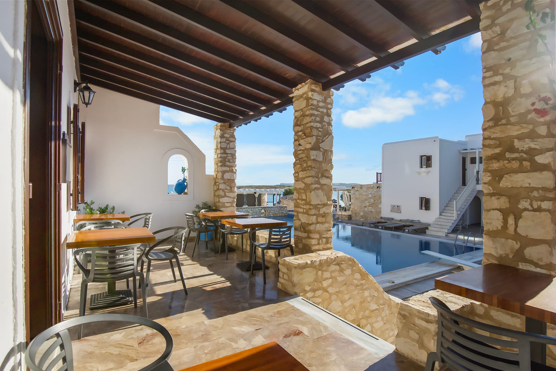 Contaratos Beach Paros, Nausa, Grčka — fotografija 44