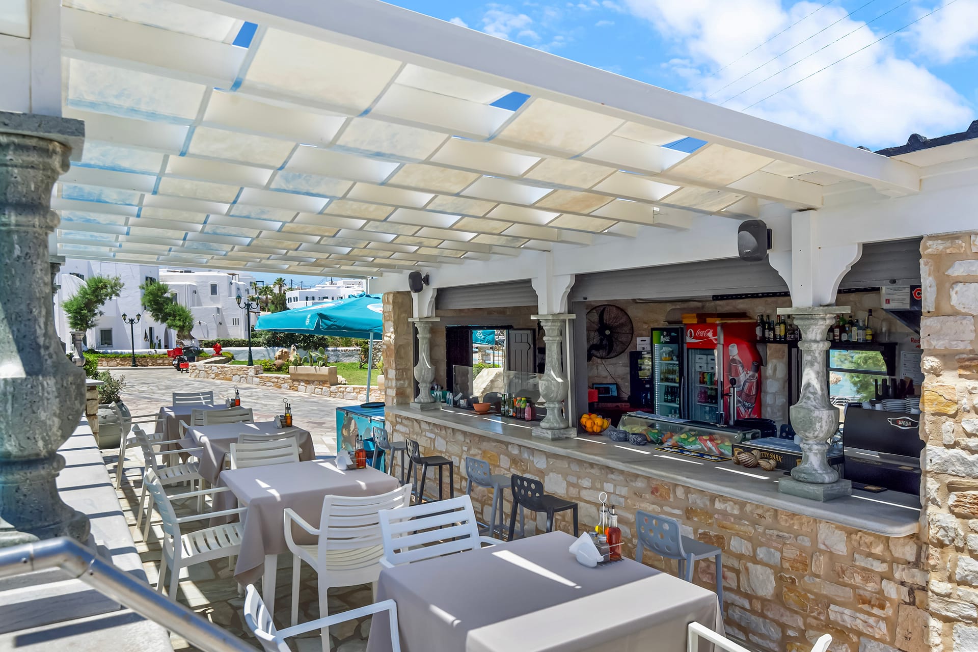 Contaratos Beach Paros, Nausa, Grčka — fotografija 28