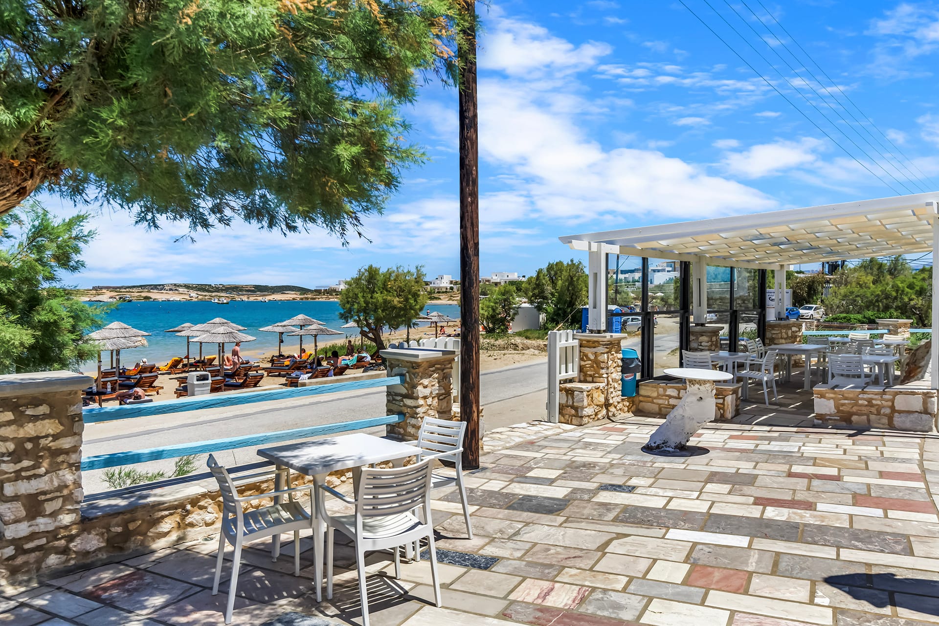 Contaratos Beach Paros, Nausa, Grčka — fotografija 29