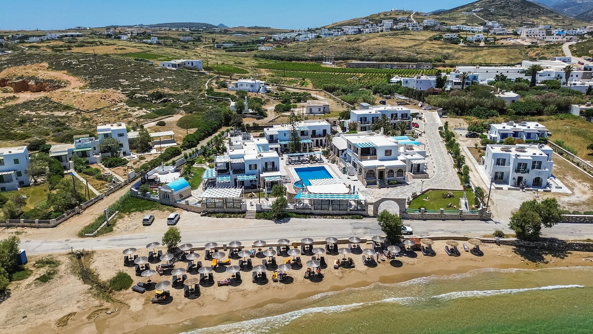 Contaratos Beach Paros, Nausa, Grčka — fotografija 33