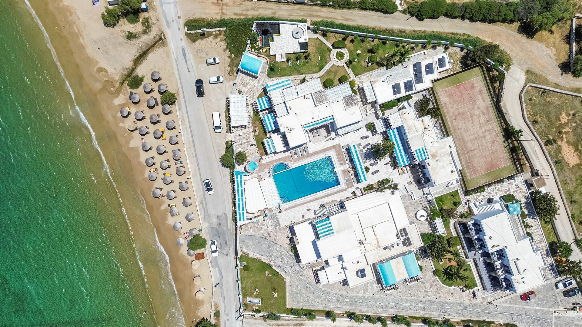 Contaratos Beach Paros, Nausa, Grčka — fotografija 32