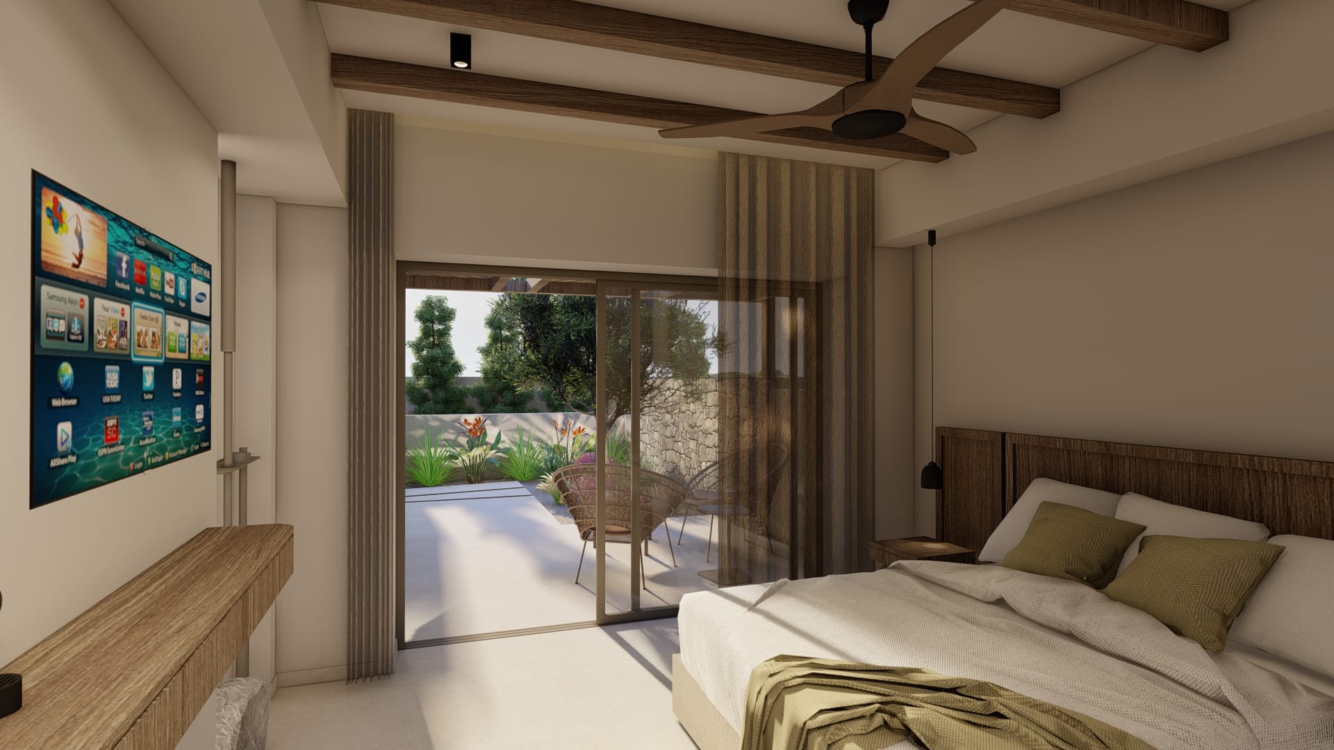 Bungalow Garden View