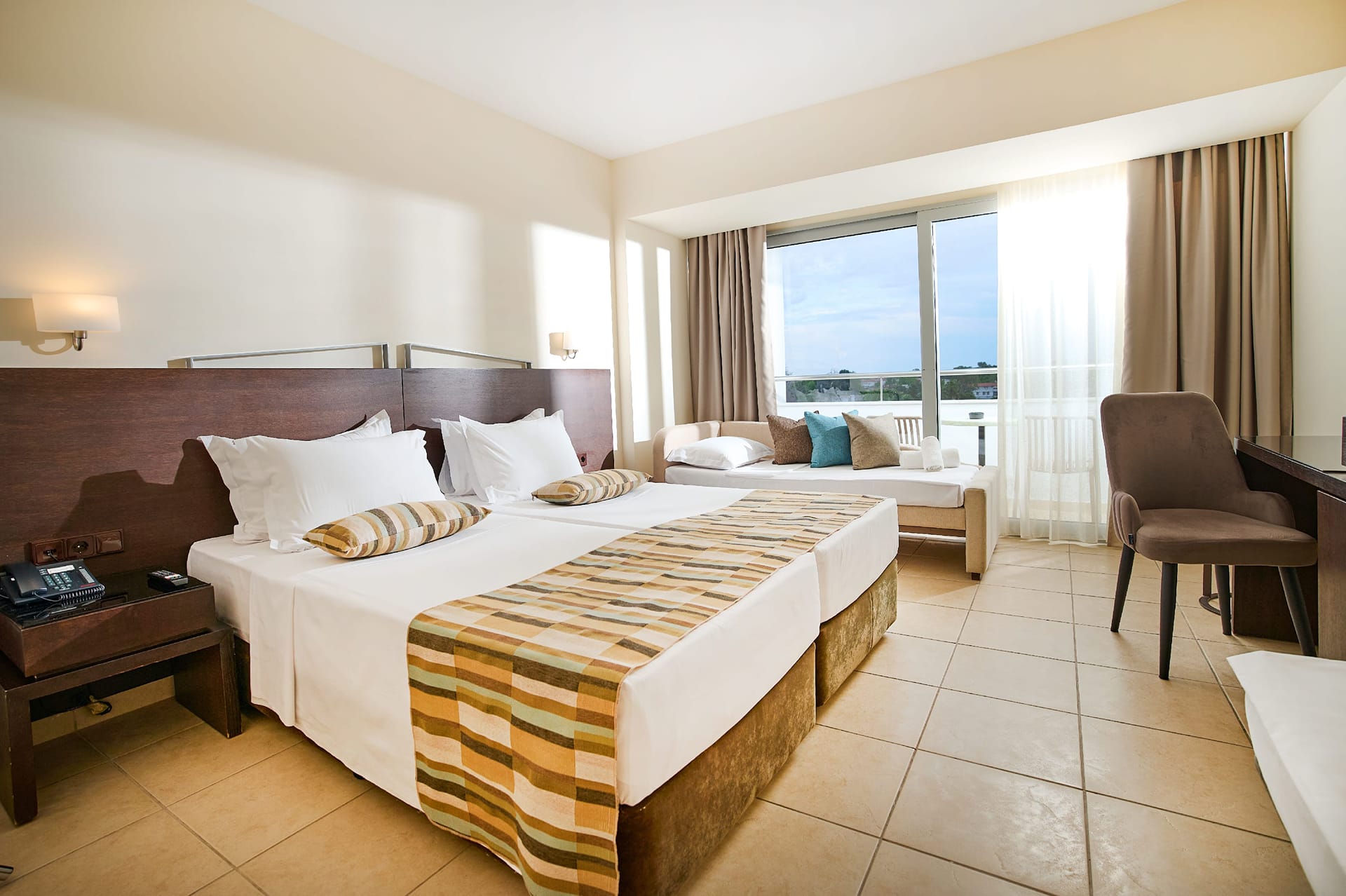 Standard Double Room Side Sea View