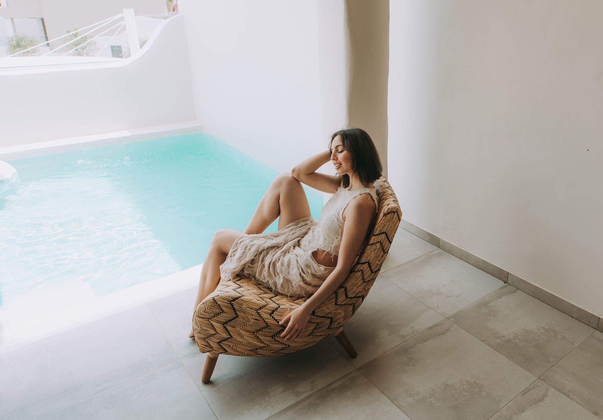 Presidential Suite with Private Pool and Partial Sea View