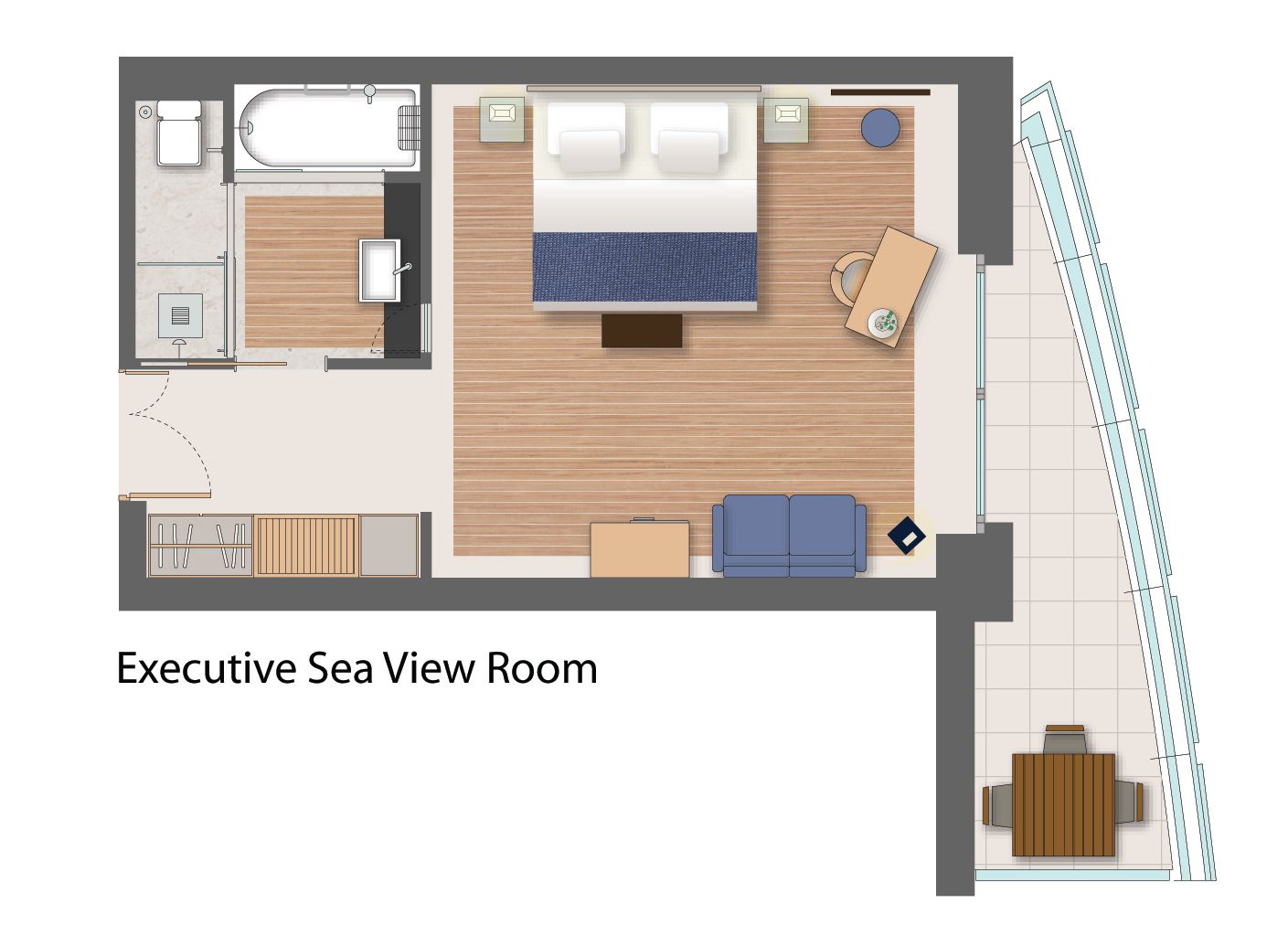 Executive Room Sea View [3236 m²] Daios Luxury Living Hotel Daios