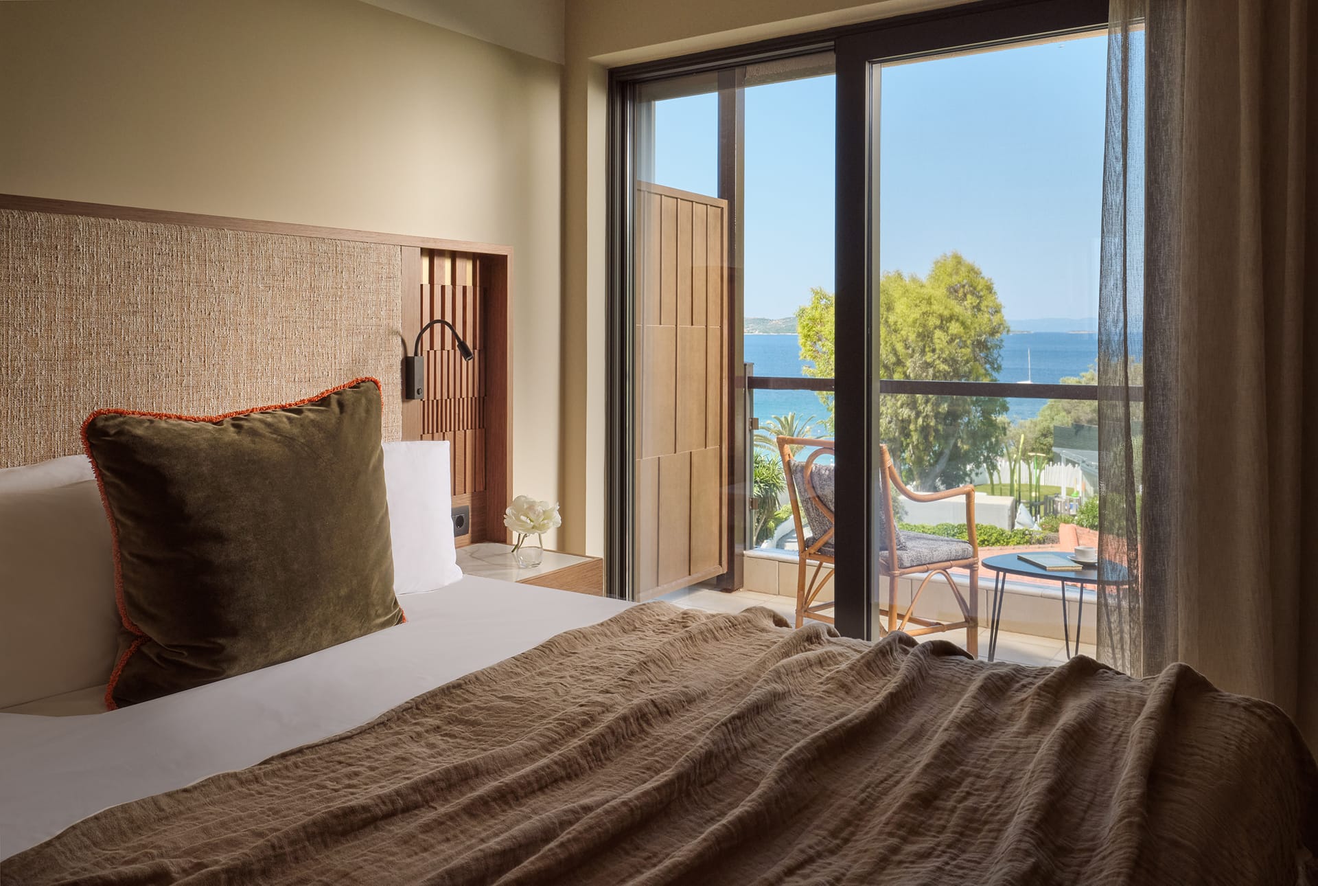 Eagles Palace Hotel, Uranopolis, Grčka — Deluxe Two Bedroom Suite Sea View