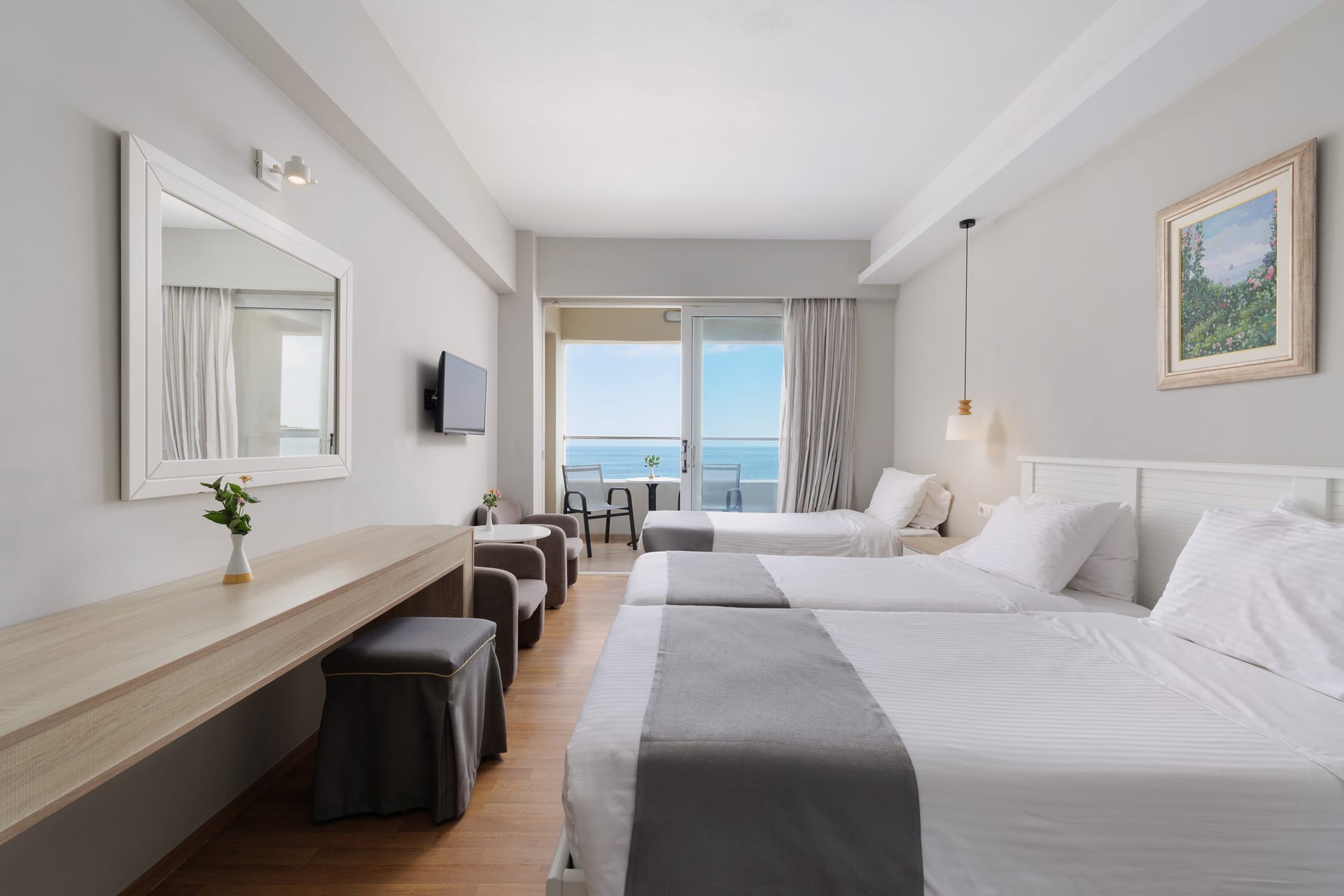 Superior Triple Room with Sea View