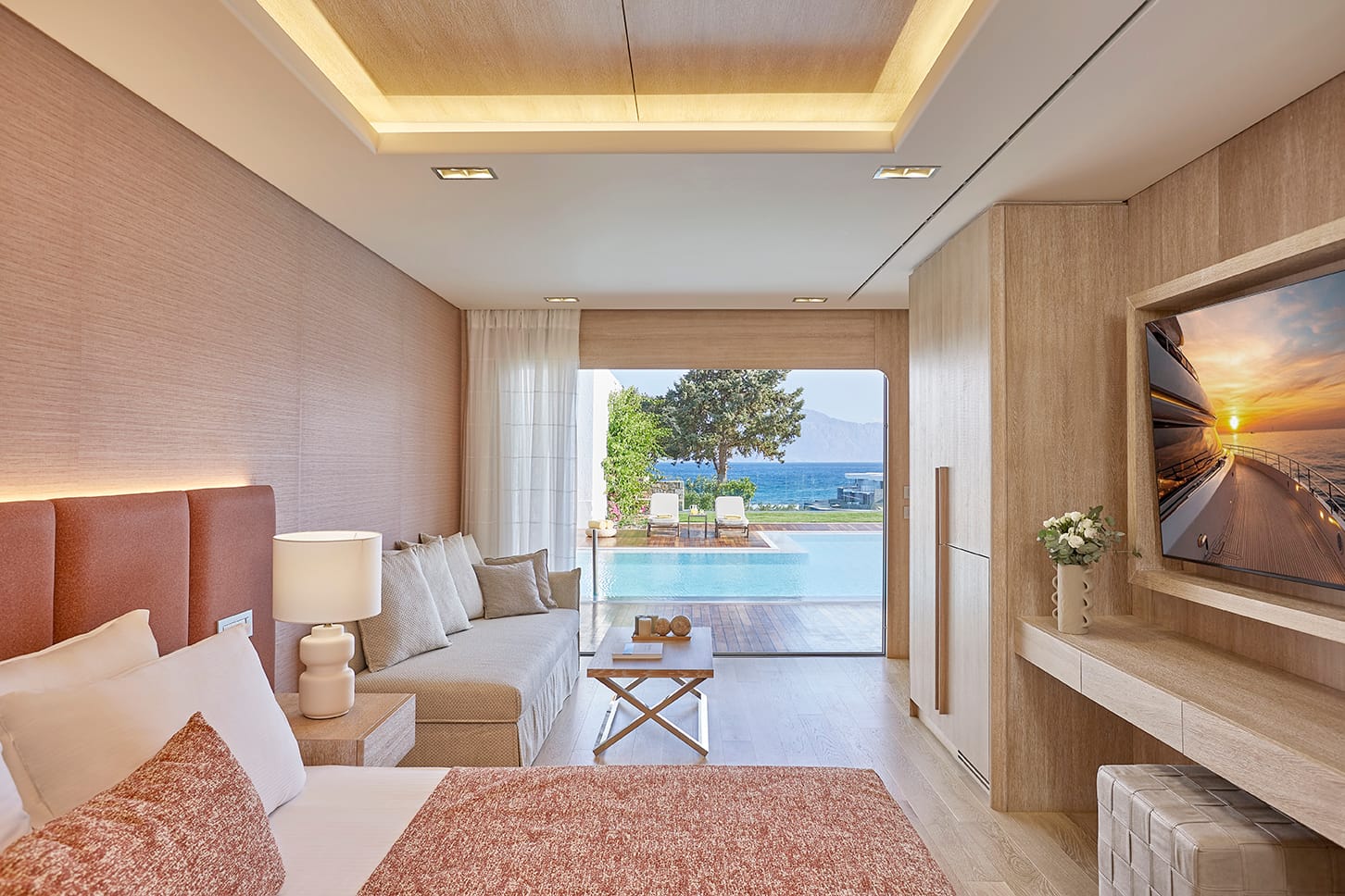 Sea Breeze Bungalow Suite Sea View Sharing Pool