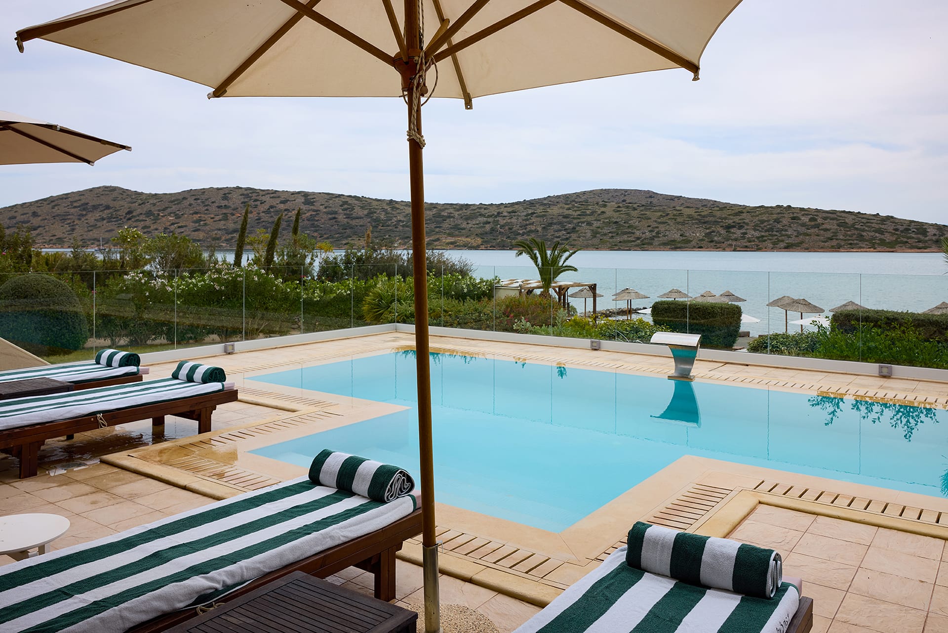 Elounda Seafront Villa | private pool & Sea View