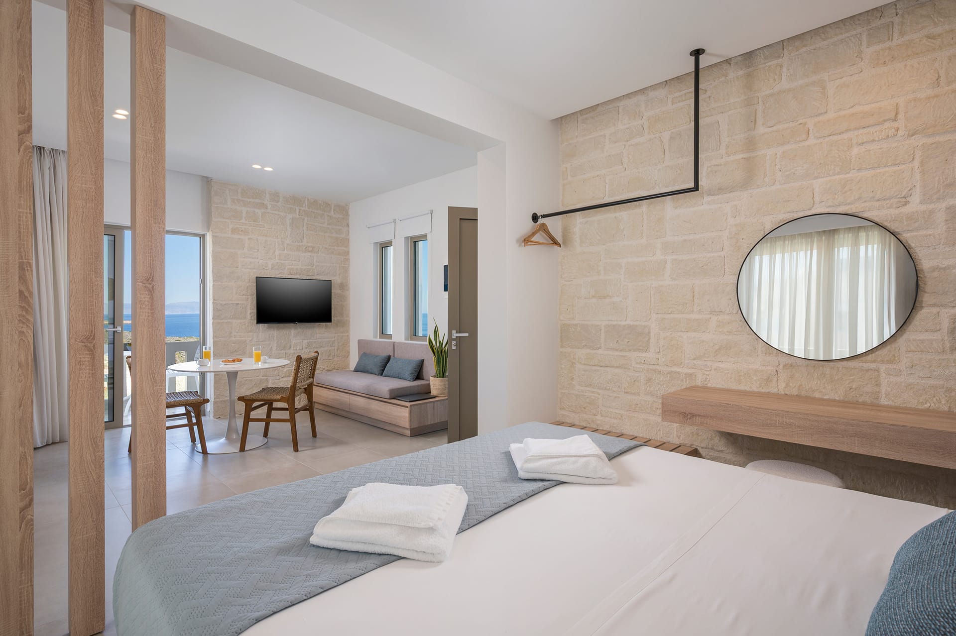 Superior Studio with King Bed & Sea View