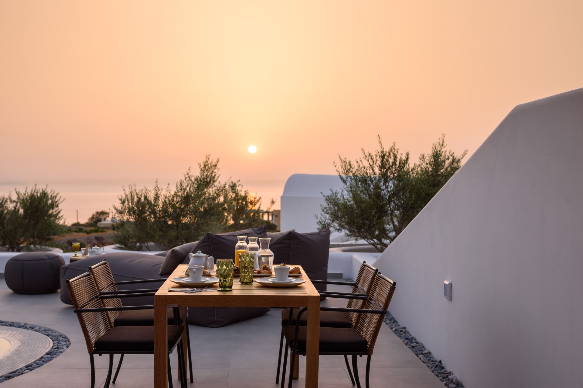 Senior Two Bedroom Suite With Private Cave Pool and Sea View