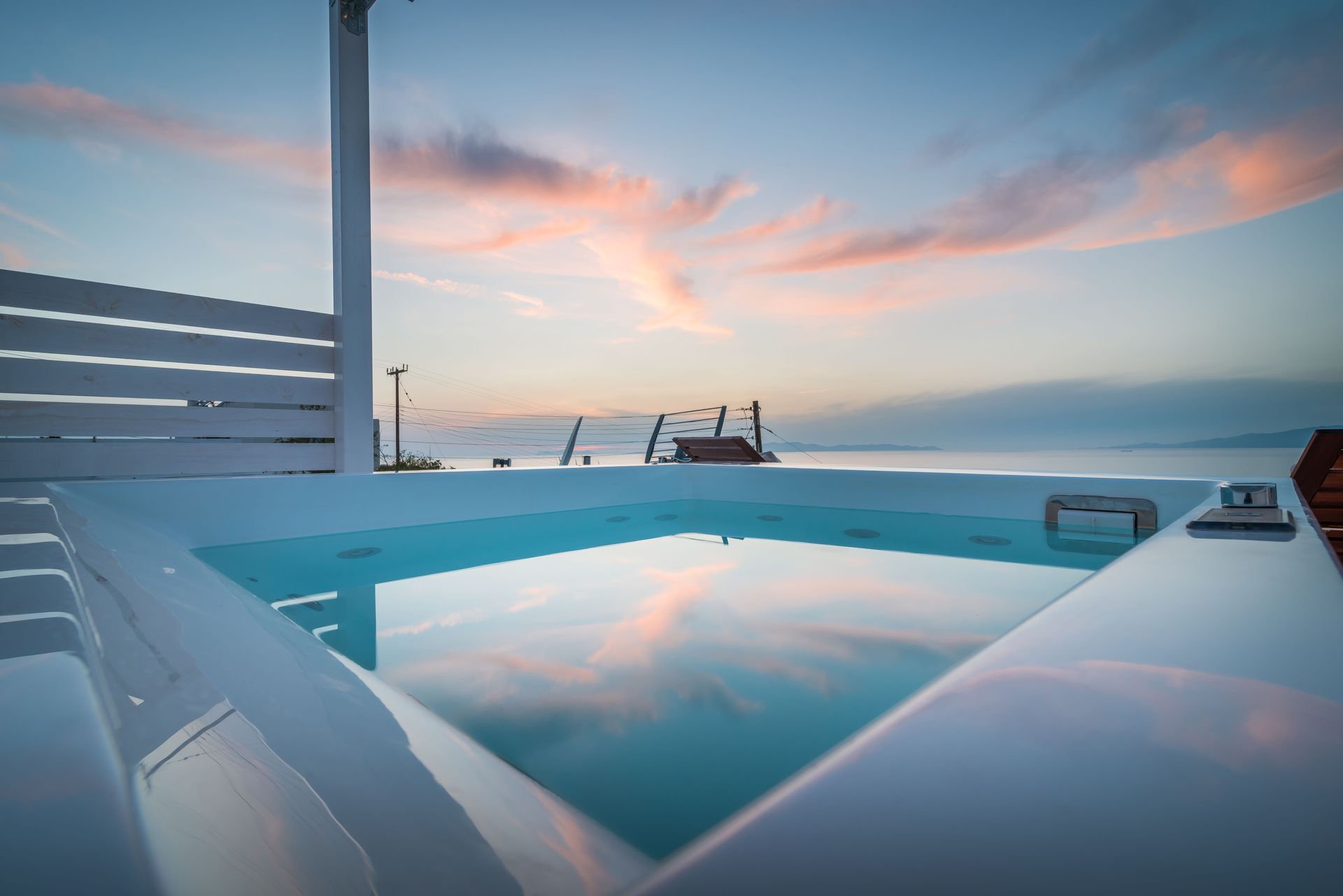 Master Suite with Outdoor Private Heated Tub
