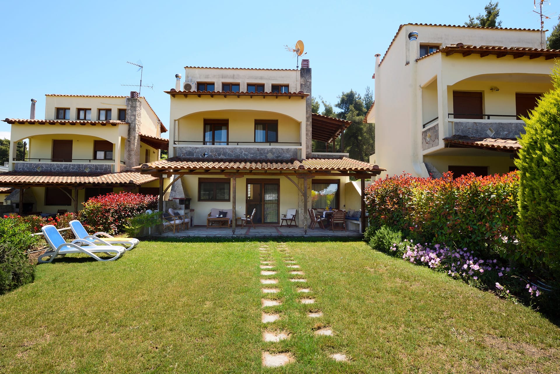 Sani Beach Villa