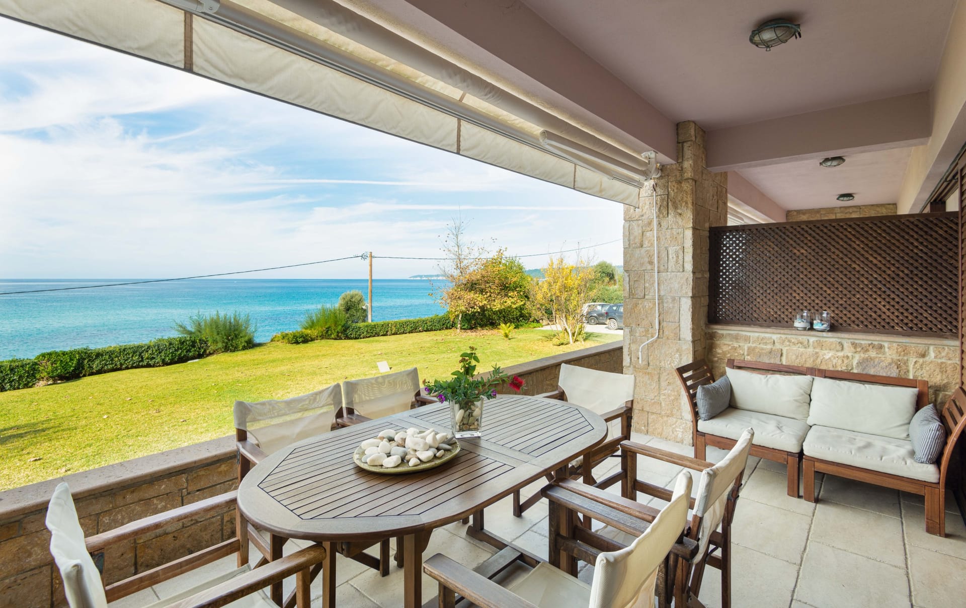 Seagrove - Beachfront Villa In Possidi