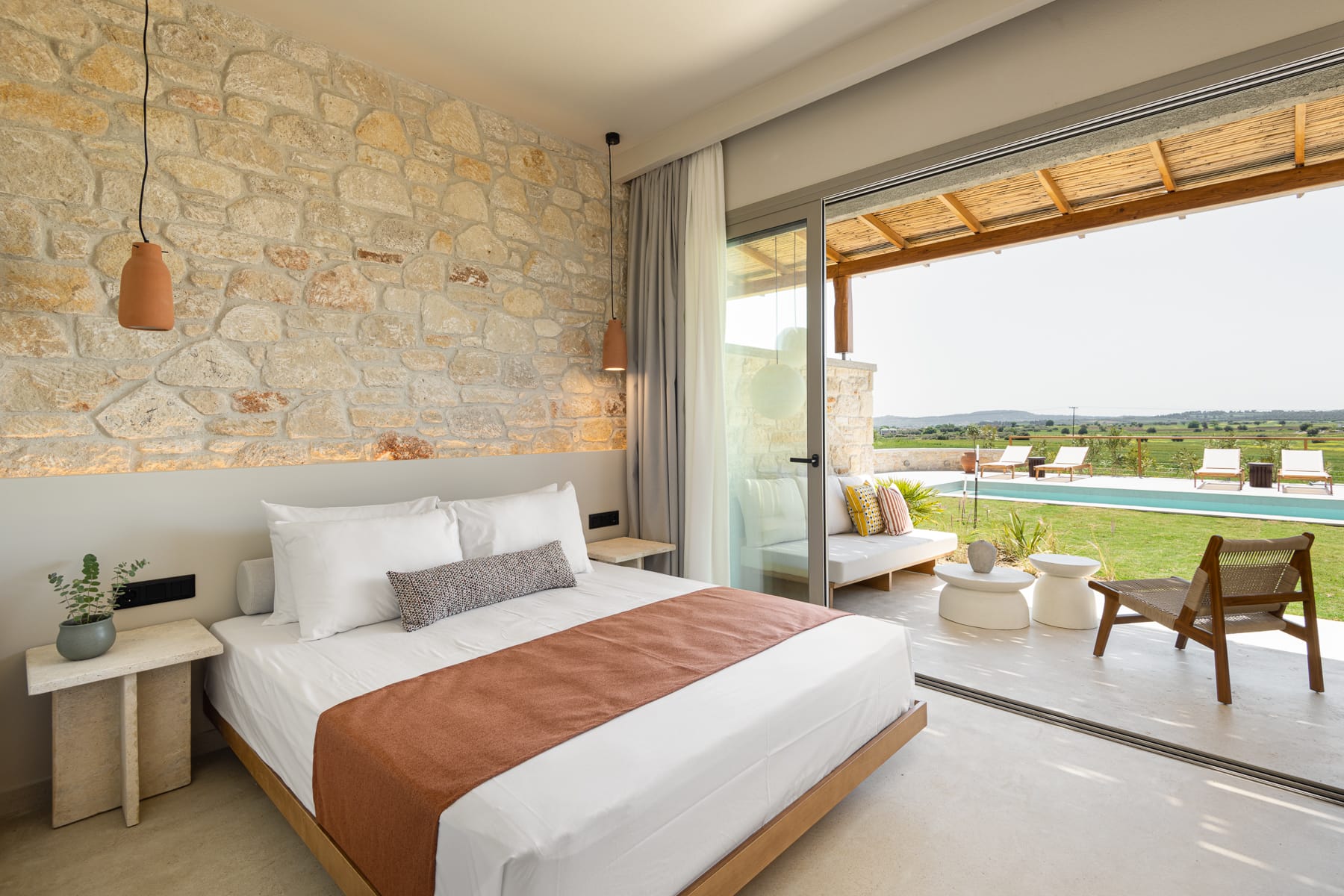 TERTH/Afytos Experience-GROUND FLOOR SUITE WITH SHARED POOL