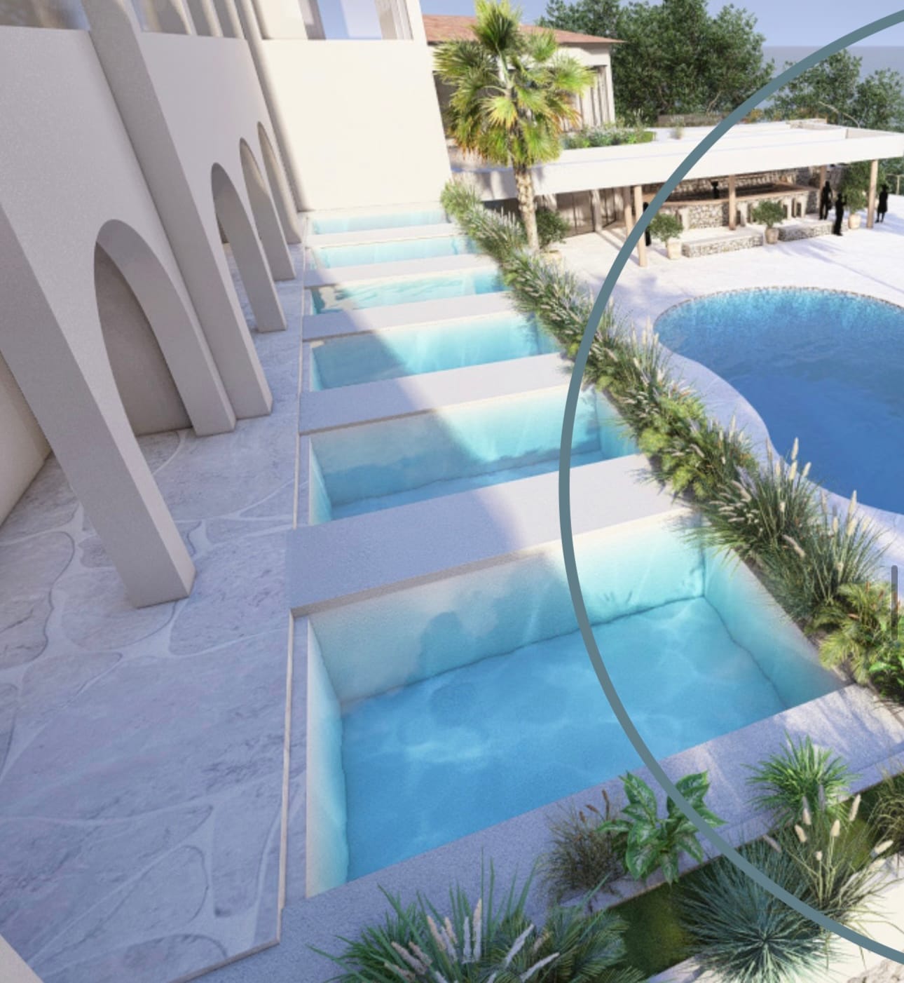 Executive Room with Private Pool and Sea View